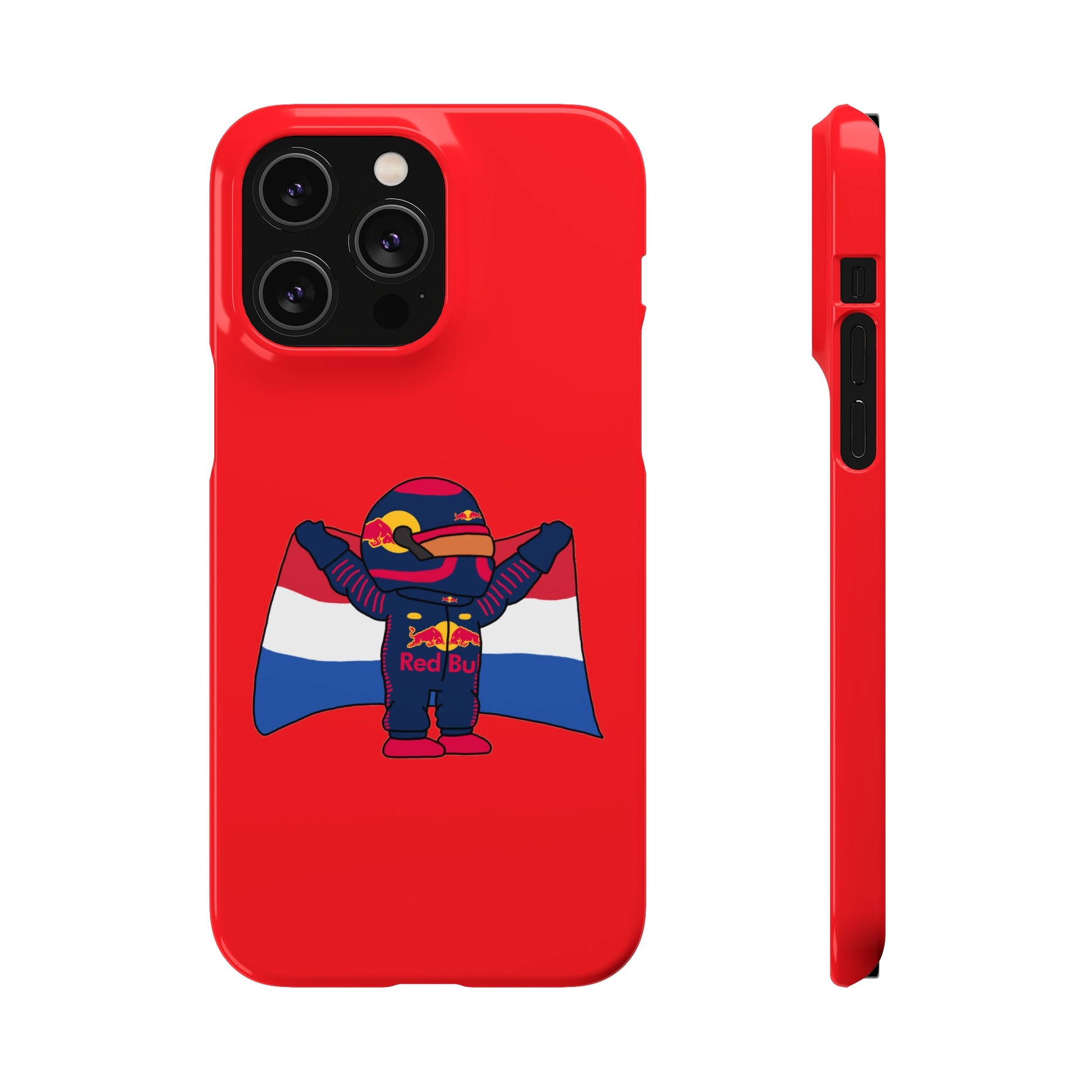 NeVerStappen Red Bull Formula 1 F1 Max Verstappen Snap Case iPhone 14 Pro Max Glossy Mobile Phone Cases F1 Max Verstappen Red Bull Printify