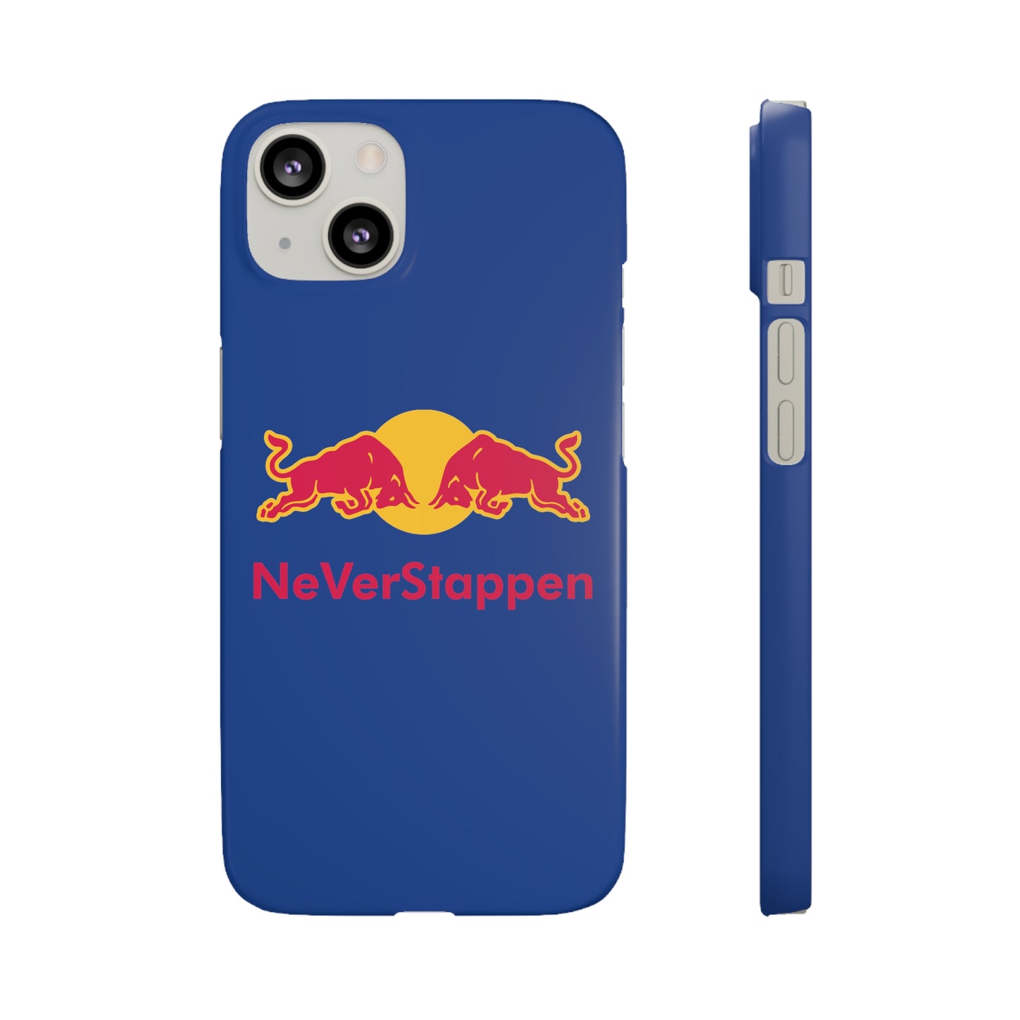 NeVerStappen Red Bull Formula 1 F1 Max Verstappen Snap Case iPhone 13 Matte Mobile Phone Cases F1 Max Verstappen Red Bull Printify