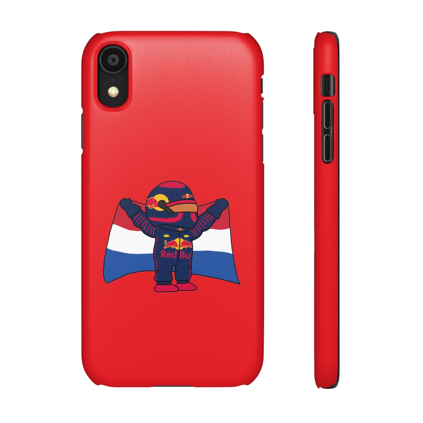 NeVerStappen Red Bull Formula 1 F1 Max Verstappen Snap Case iPhone XR Matte Mobile Phone Cases F1 Max Verstappen Red Bull Printify