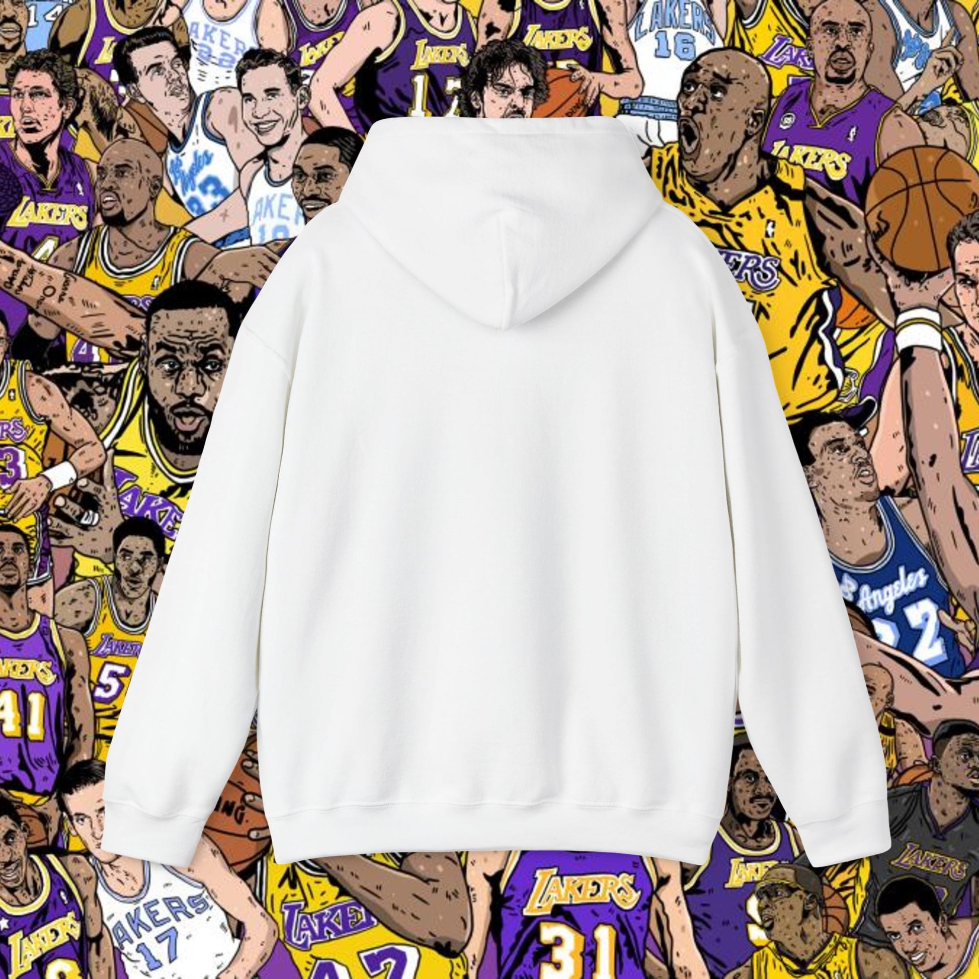 Luka Doncic G.O.A.T. Hoodie - Funny Basketball Meme Sweatshirt - Greatest of All Time Pullover for Basketball Fans - Perfect Gift for Luka Fans Hoodies Basketball G.O.A.T. Los Angeles Lakers Luka Doncic NBA Printify