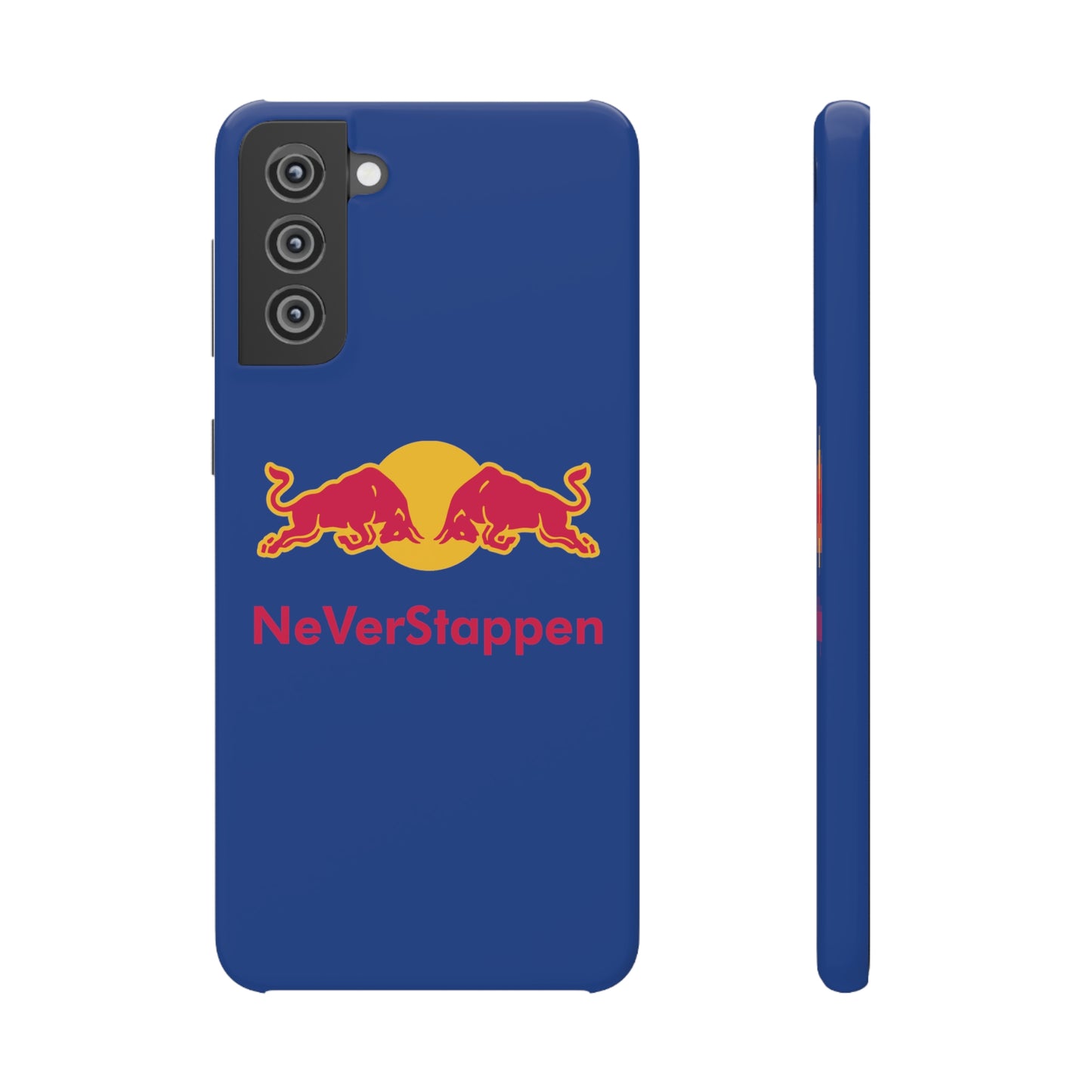 NeVerStappen Red Bull Formula 1 F1 Max Verstappen Snap Case Samsung Galaxy S21 Plus Glossy Mobile Phone Cases F1 Max Verstappen Red Bull Printify