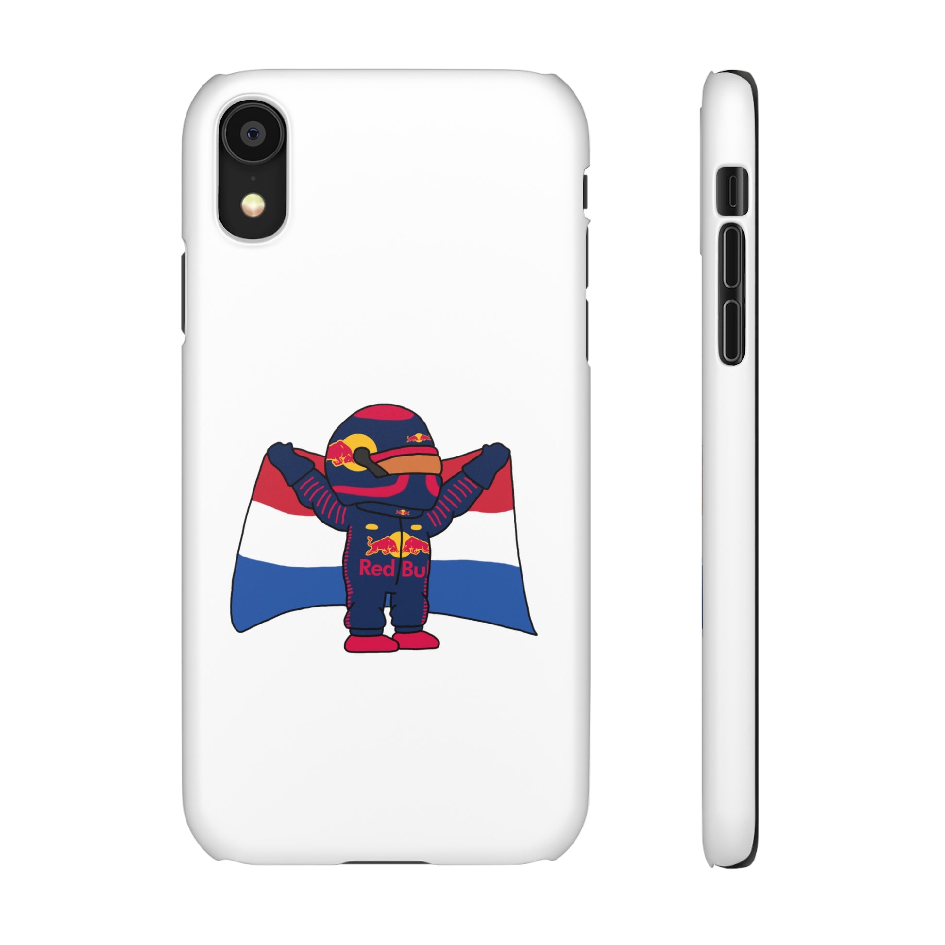 NeVerStappen Red Bull Formula 1 F1 Max Verstappen Snap Case iPhone XR Matte Mobile Phone Cases F1 Max Verstappen Red Bull Printify