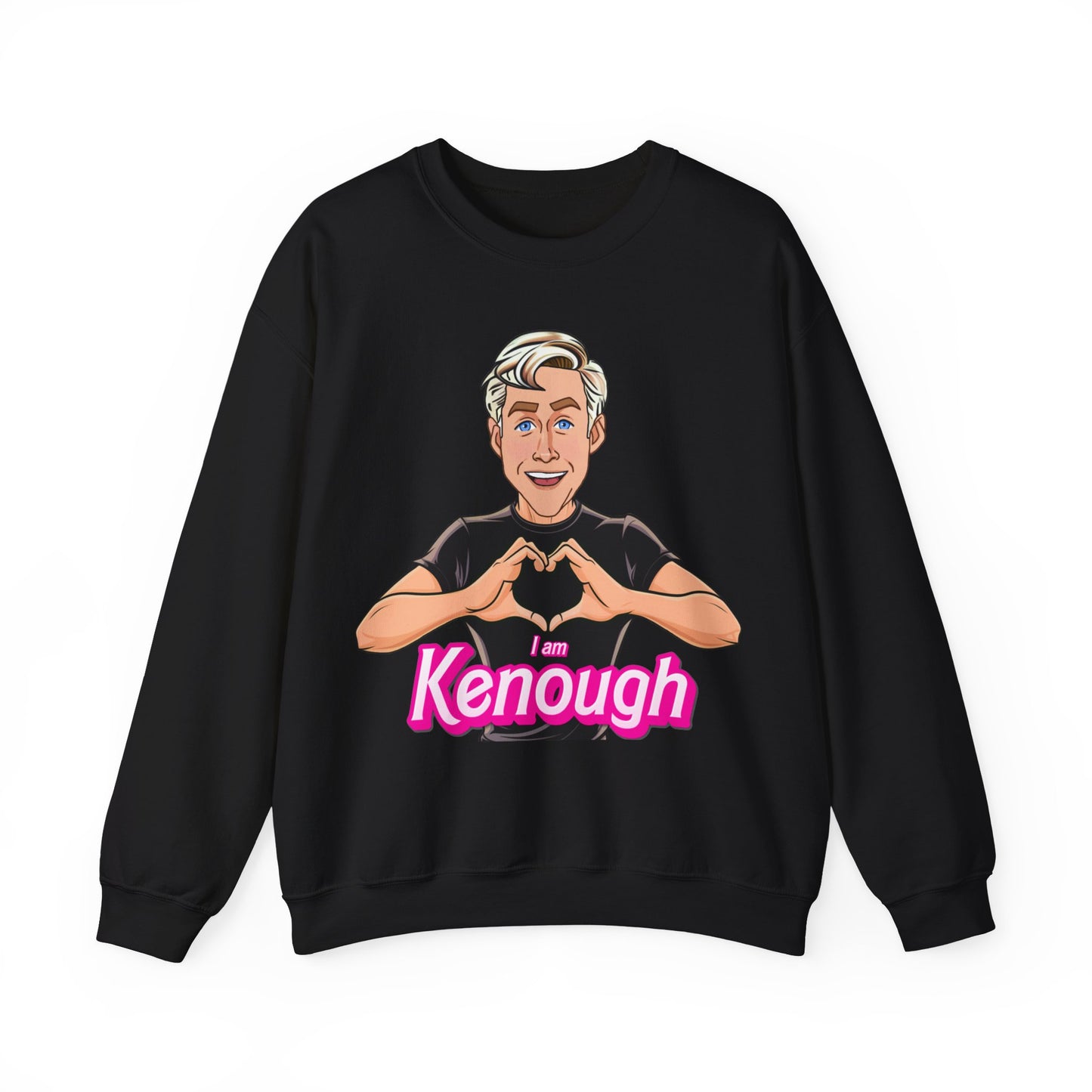 I am Kenough Ryan Gosling Ken Barbie Movie Unisex Heavy Blend Crewneck Sweatshirt Next Cult Brand