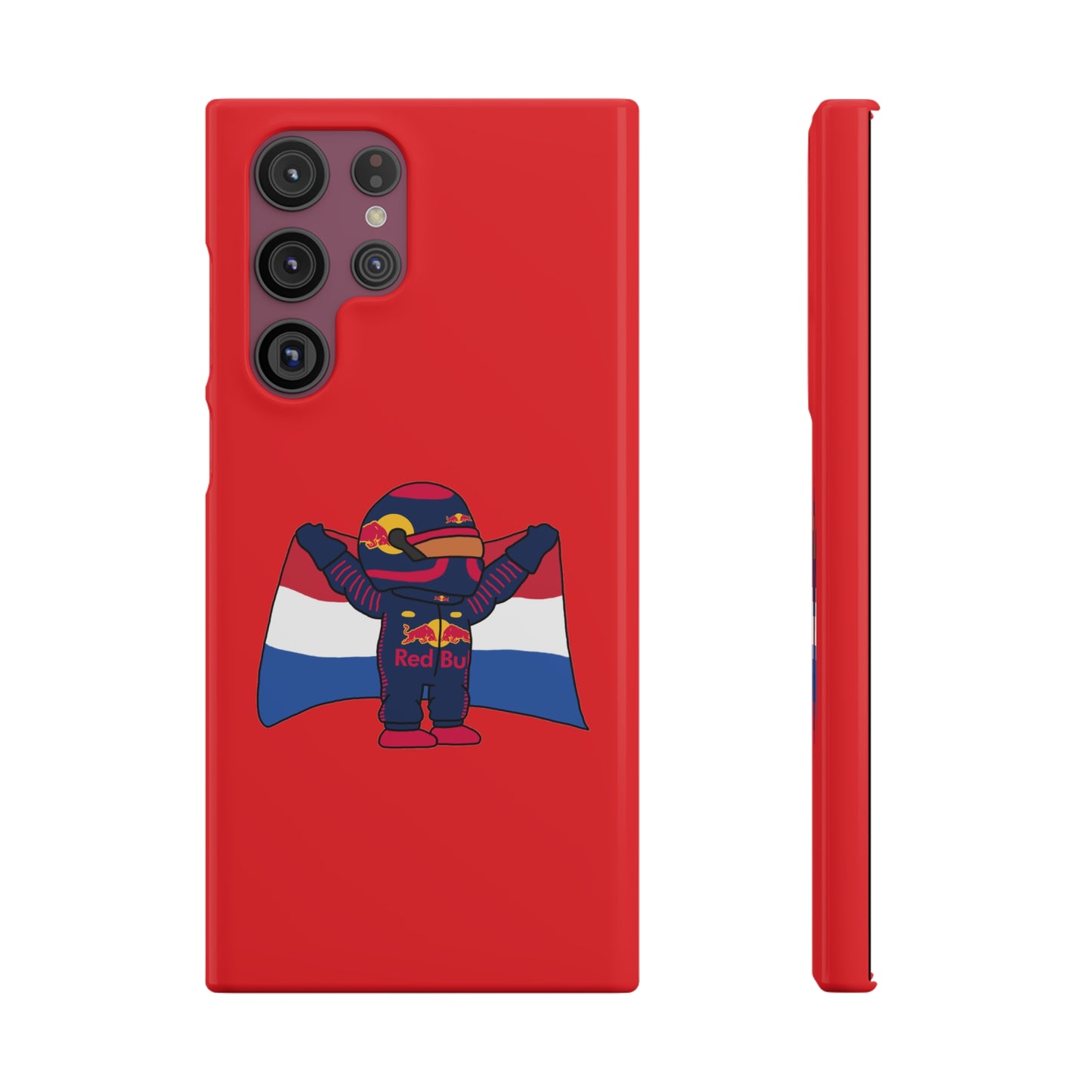 NeVerStappen Red Bull Formula 1 F1 Max Verstappen Snap Case Samsung Galaxy S22 Ultra Glossy Mobile Phone Cases F1 Max Verstappen Red Bull Printify