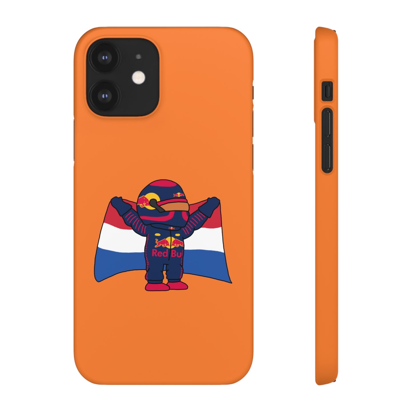 NeVerStappen Red Bull Formula 1 F1 Max Verstappen Snap Case iPhone 12 Matte Mobile Phone Cases F1 Max Verstappen Red Bull Printify