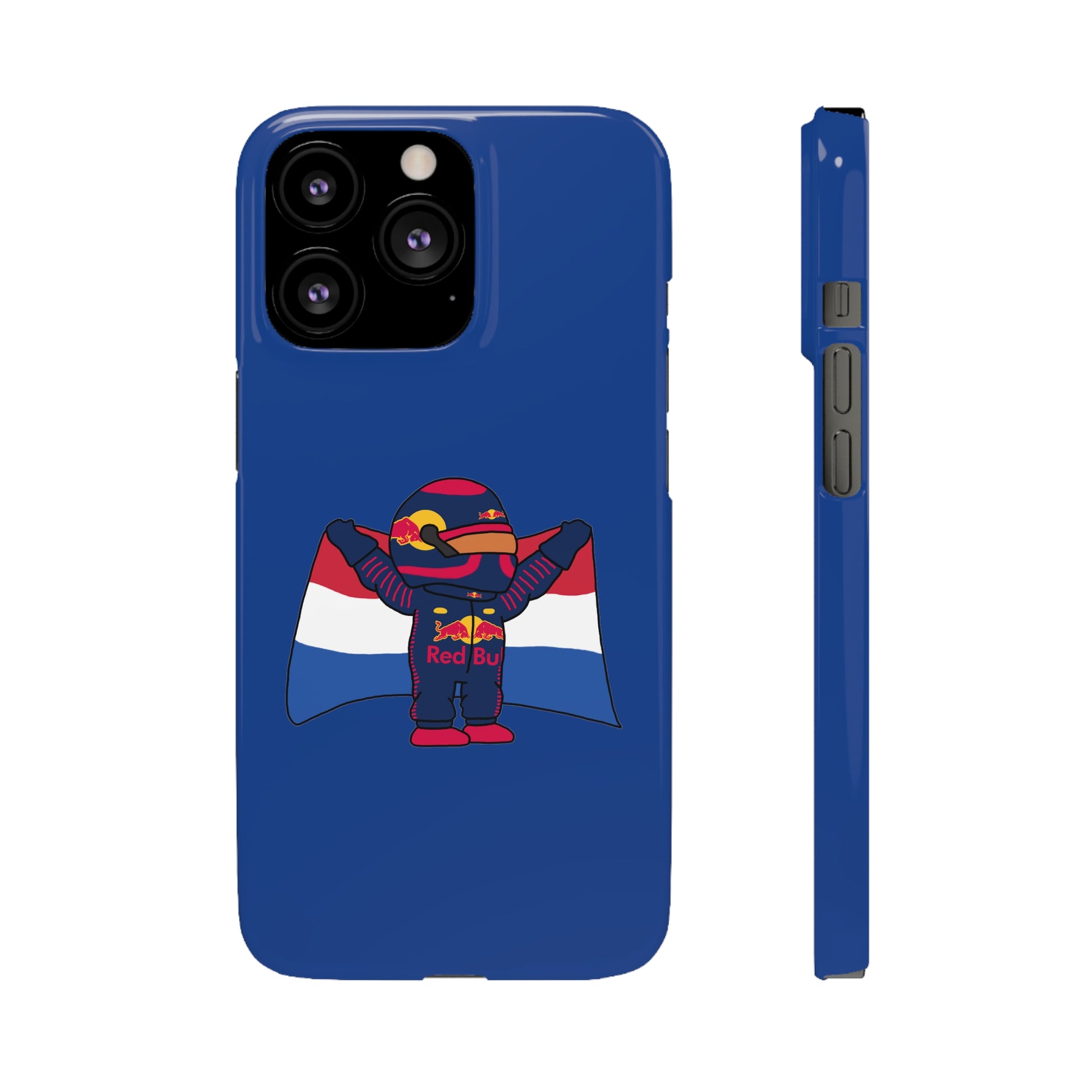 NeVerStappen Red Bull Formula 1 F1 Max Verstappen Snap Case iPhone 13 Pro Glossy Mobile Phone Cases F1 Max Verstappen Red Bull Printify