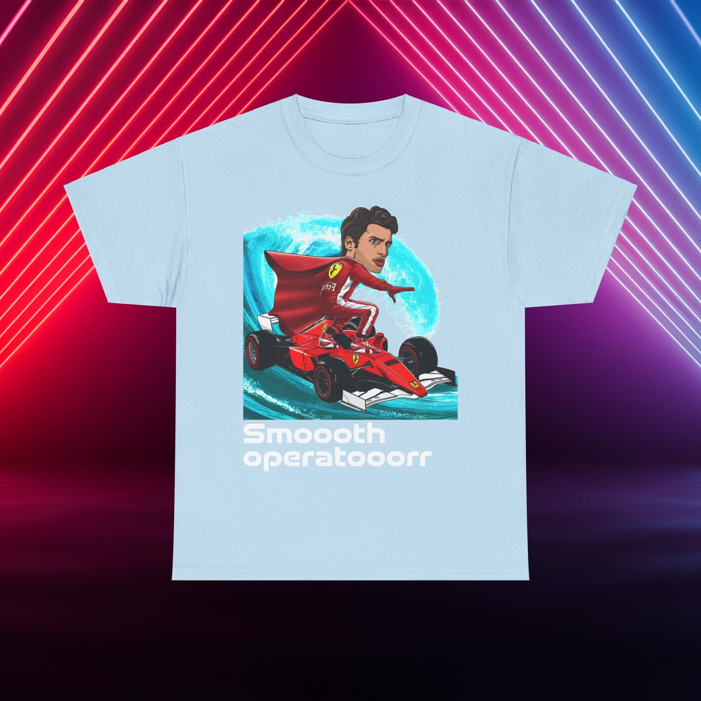 Carlos Sainz T-shirt Carlos Sainz Shirt Smooth Operator Shirt Ferrari T shirt Formula 1 Tee F1 Tshirt Ferrari Gift Ferrari Fan Shirt F1 Gift Next Cult Brand