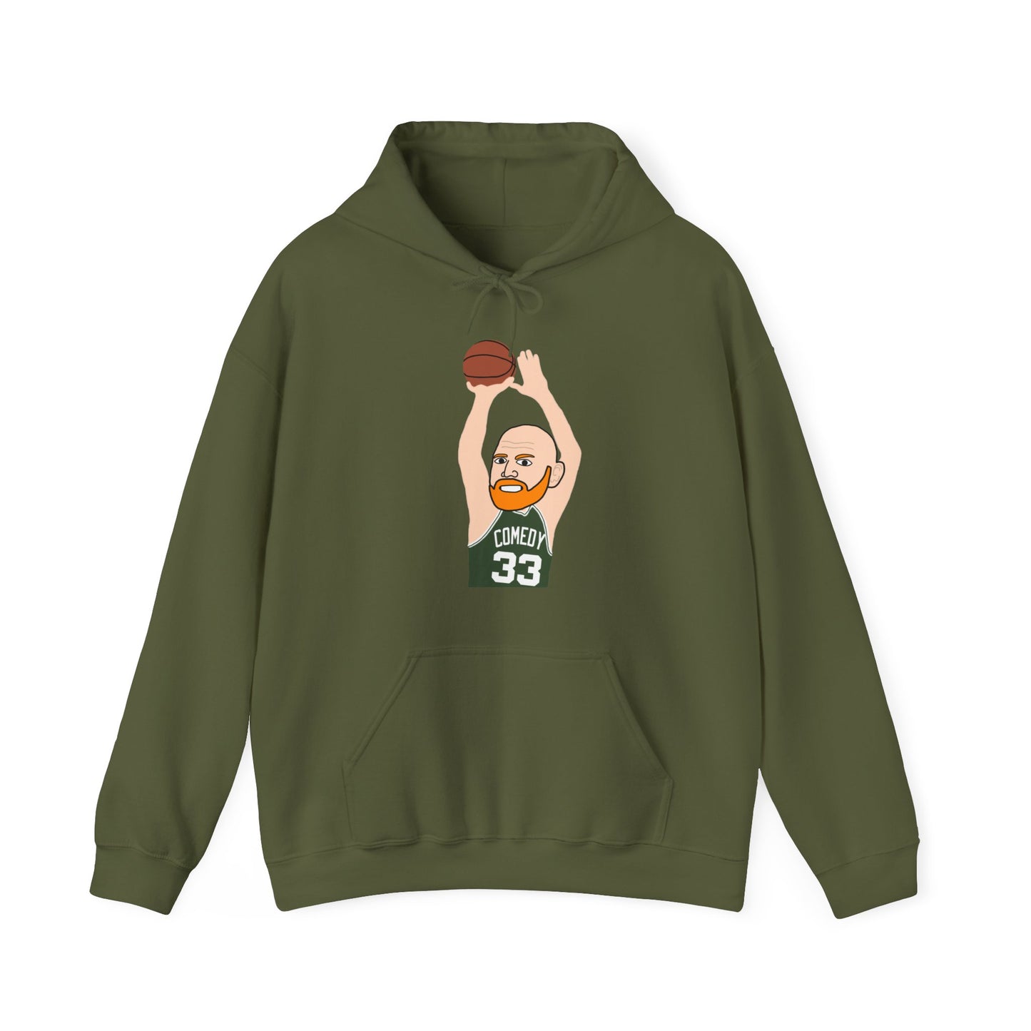 Bill Burr Hoodie Boston Celtics Hoodie Larry Bird Hoodie Monday Morning Podcast Merch Podcast Gift Celtics Fan Gift Basketball Fan Gift Next Cult Brand Bill Burr, Monday Morning Podcast, Podcasts, Stand-up Comedy