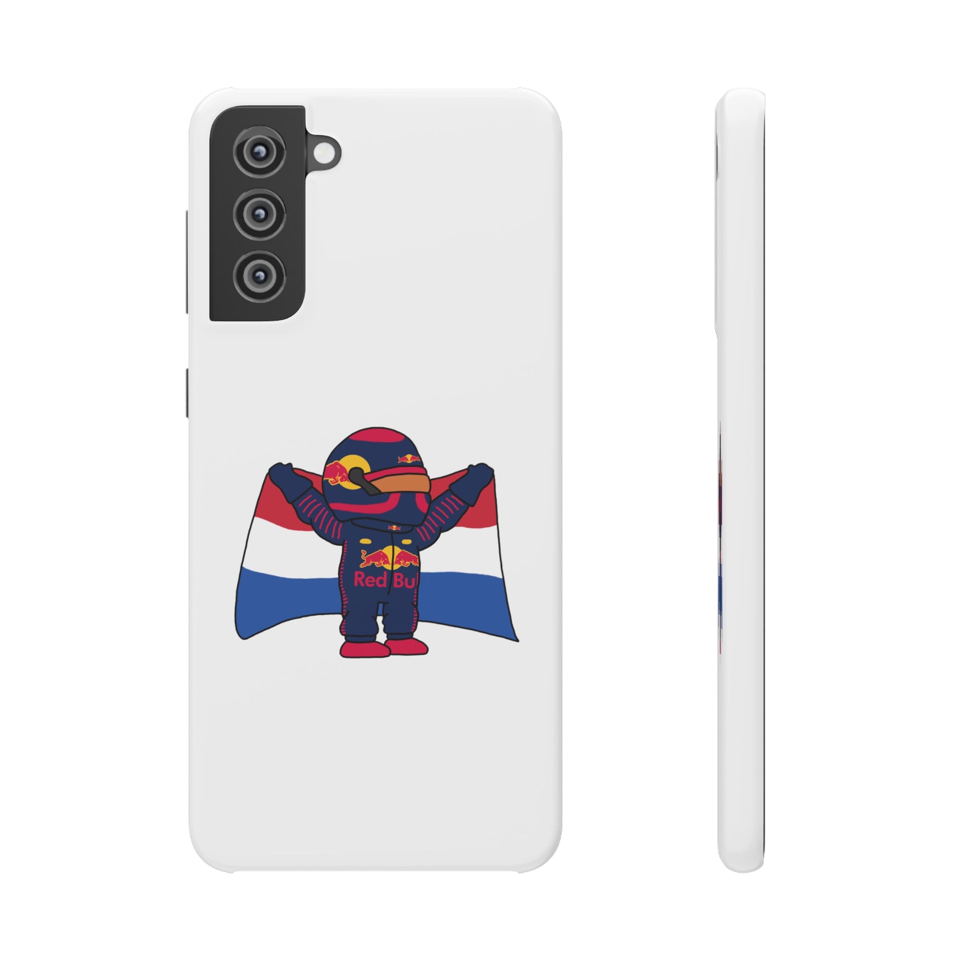 NeVerStappen Red Bull Formula 1 F1 Max Verstappen Snap Case Samsung Galaxy S21 Plus Glossy Mobile Phone Cases F1 Max Verstappen Red Bull Printify