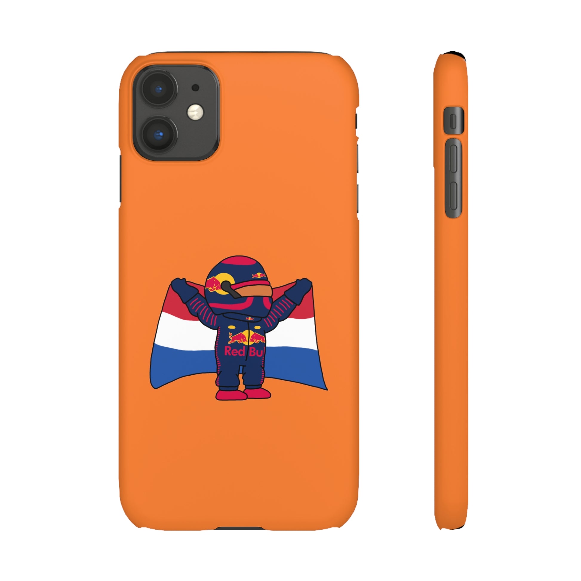 NeVerStappen Red Bull Formula 1 F1 Max Verstappen Snap Case iPhone 11 Matte Mobile Phone Cases F1 Max Verstappen Red Bull Printify