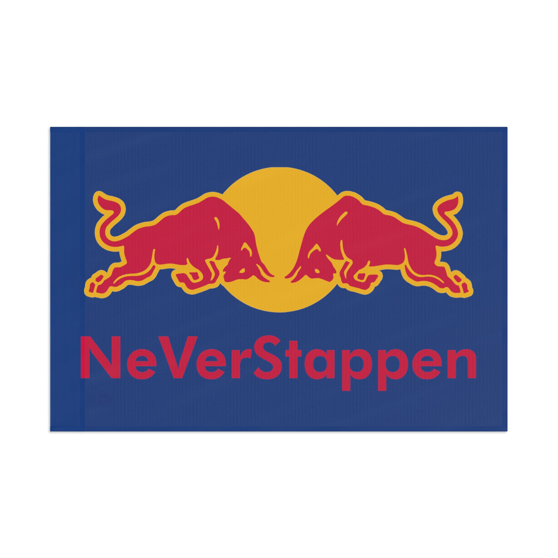 NeVerStappen Red Bull Formula 1 F1 Max Verstappen Flag Flags F1 Max Verstappen Red Bull Printify