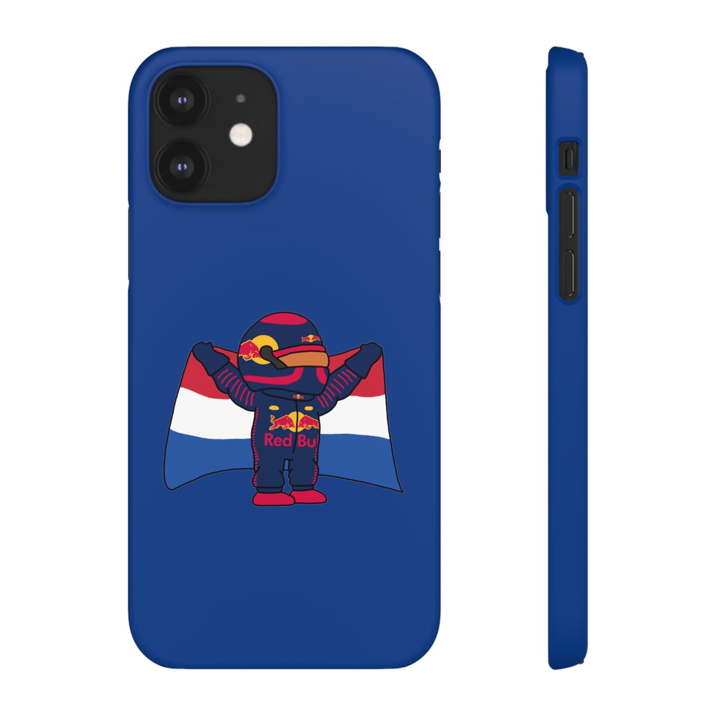 NeVerStappen Red Bull Formula 1 F1 Max Verstappen Snap Case iPhone 12 Matte Mobile Phone Cases F1 Max Verstappen Red Bull Printify