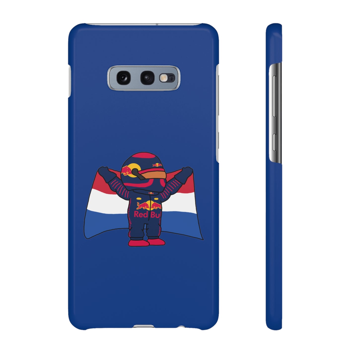 NeVerStappen Red Bull Formula 1 F1 Max Verstappen Snap Case Samsung Galaxy S10E Glossy Mobile Phone Cases F1 Max Verstappen Red Bull Printify