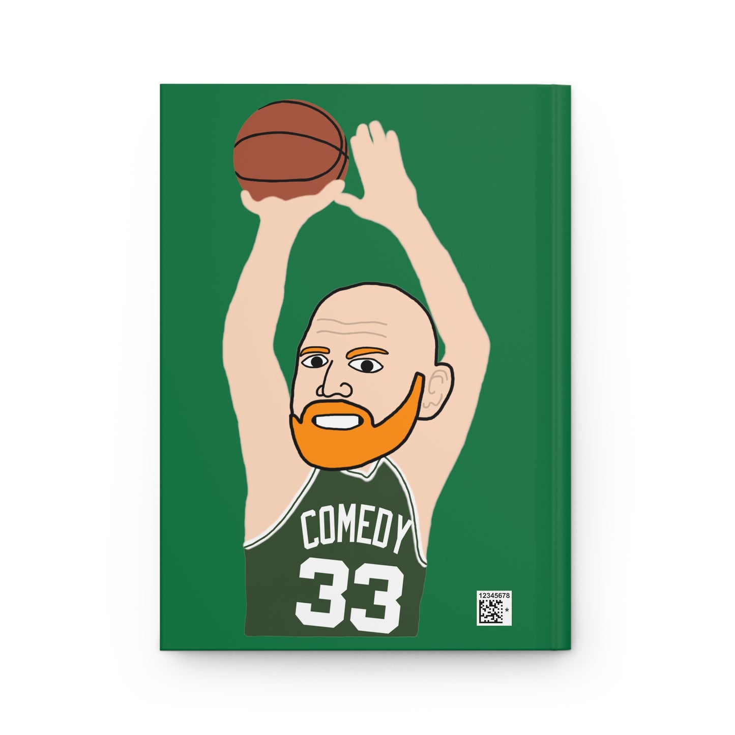 Bill Burrd Boston Celtics Larry Bird Bill Burr Hardcover Journal Next Cult Brand