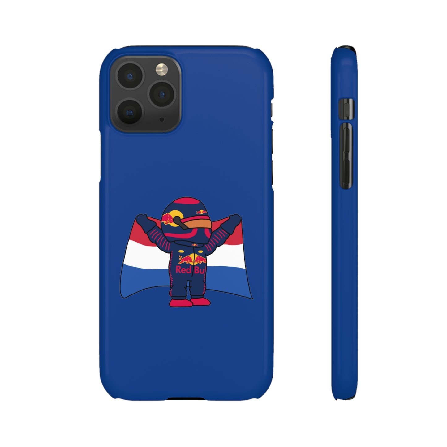 NeVerStappen Red Bull Formula 1 F1 Max Verstappen Snap Case iPhone 11 Pro Glossy Mobile Phone Cases F1 Max Verstappen Red Bull Printify