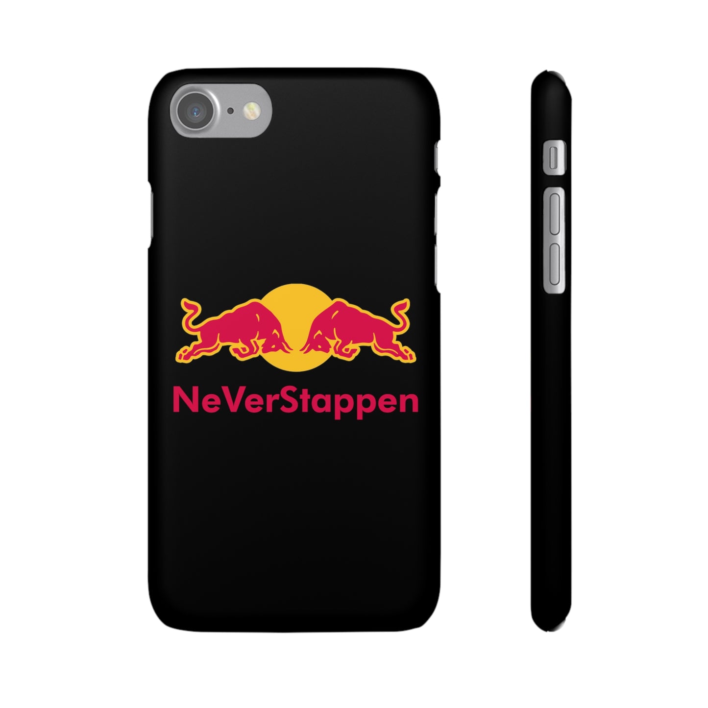 NeVerStappen Red Bull Formula 1 F1 Max Verstappen Snap Case iPhone 7 Matte Mobile Phone Cases F1 Max Verstappen Red Bull Printify