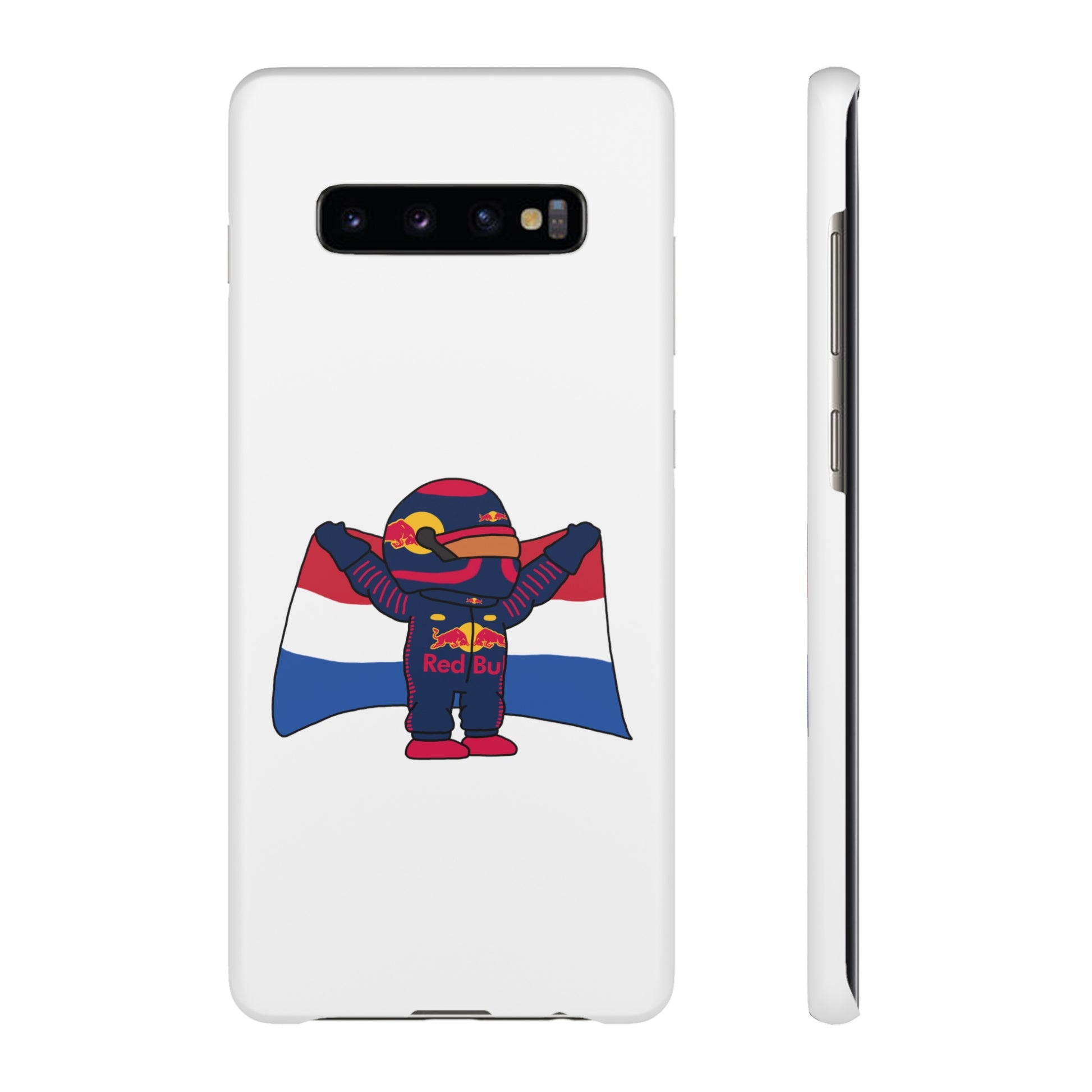 NeVerStappen Red Bull Formula 1 F1 Max Verstappen Snap Case Samsung Galaxy S10 Plus Matte Mobile Phone Cases F1 Max Verstappen Red Bull Printify