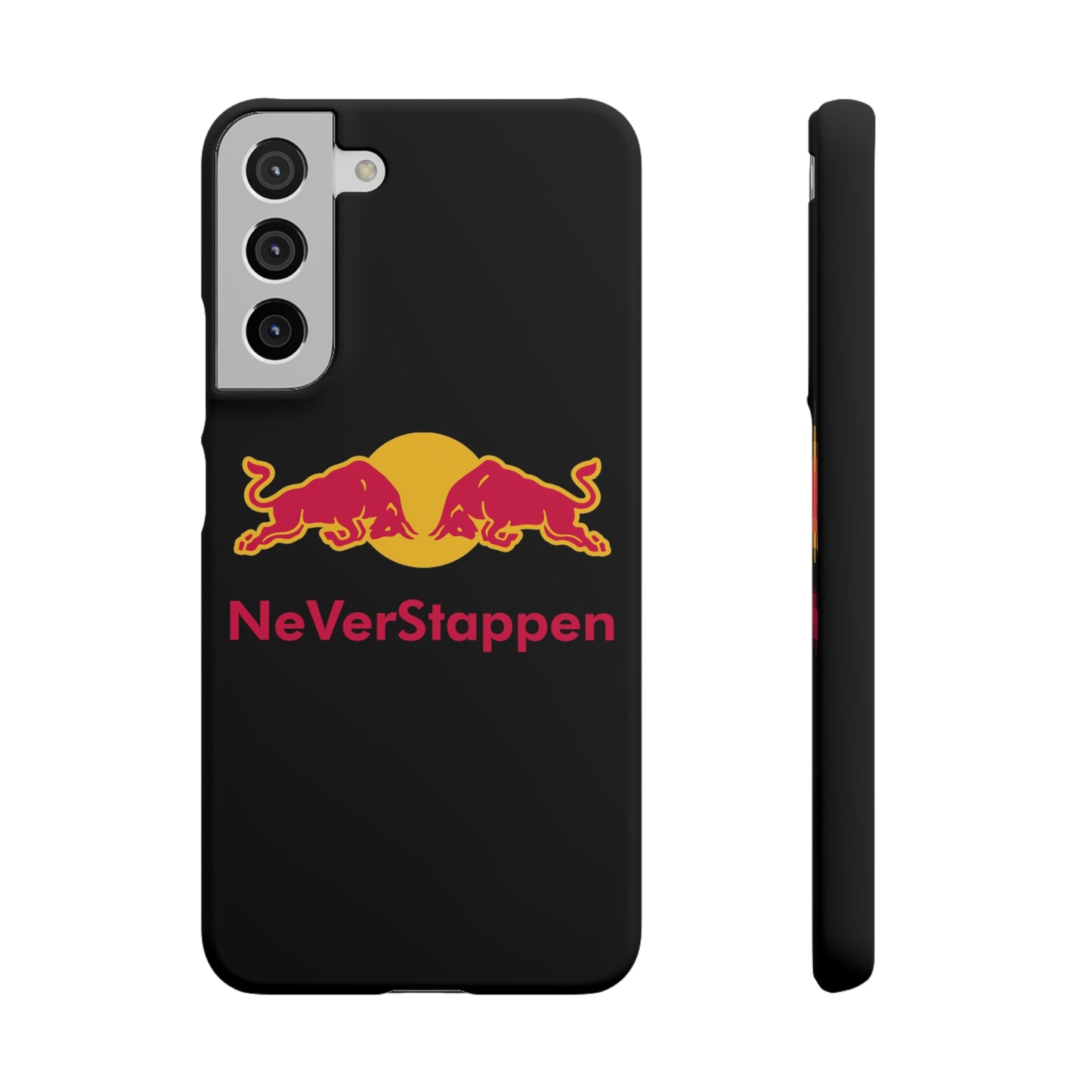 NeVerStappen Red Bull Formula 1 F1 Max Verstappen Snap Case Samsung Galaxy S22 Plus Matte Mobile Phone Cases F1 Max Verstappen Red Bull Printify