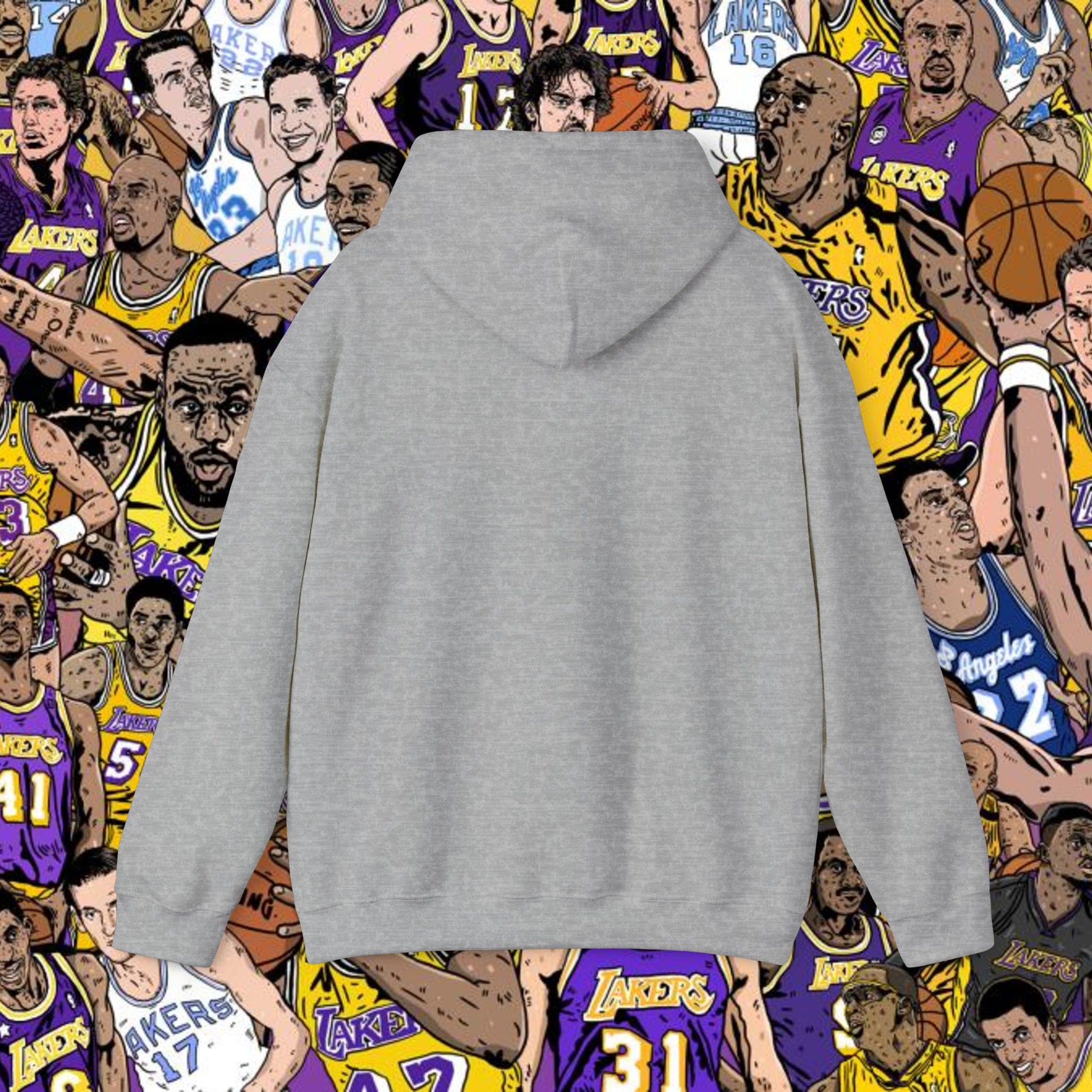 Luka Doncic G.O.A.T. Hoodie - Funny Basketball Meme Sweatshirt - Greatest of All Time Pullover for Basketball Fans - Perfect Gift for Luka Fans Hoodies Basketball G.O.A.T. Los Angeles Lakers Luka Doncic NBA Printify