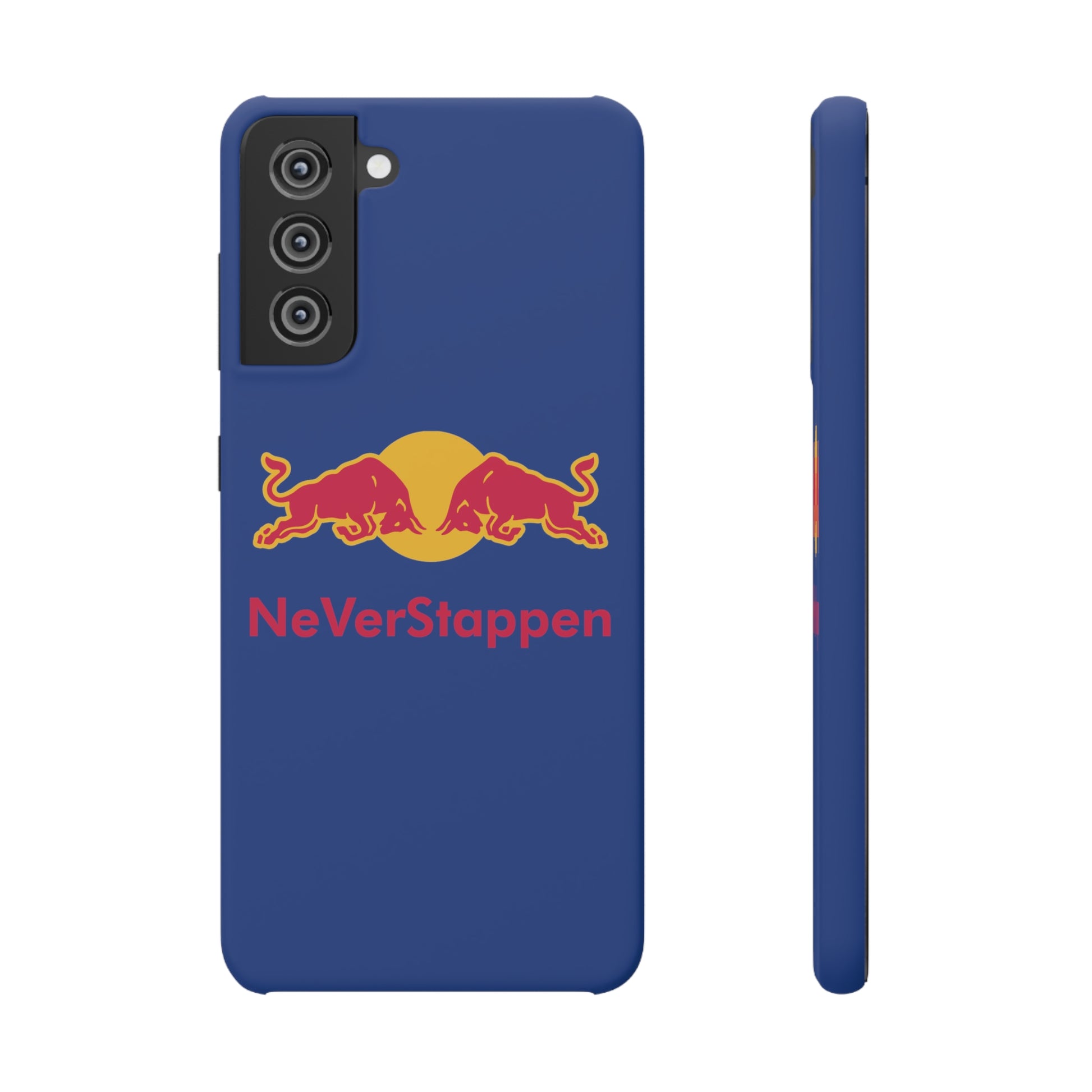 NeVerStappen Red Bull Formula 1 F1 Max Verstappen Snap Case Samsung Galaxy S21 Matte Mobile Phone Cases F1 Max Verstappen Red Bull Printify