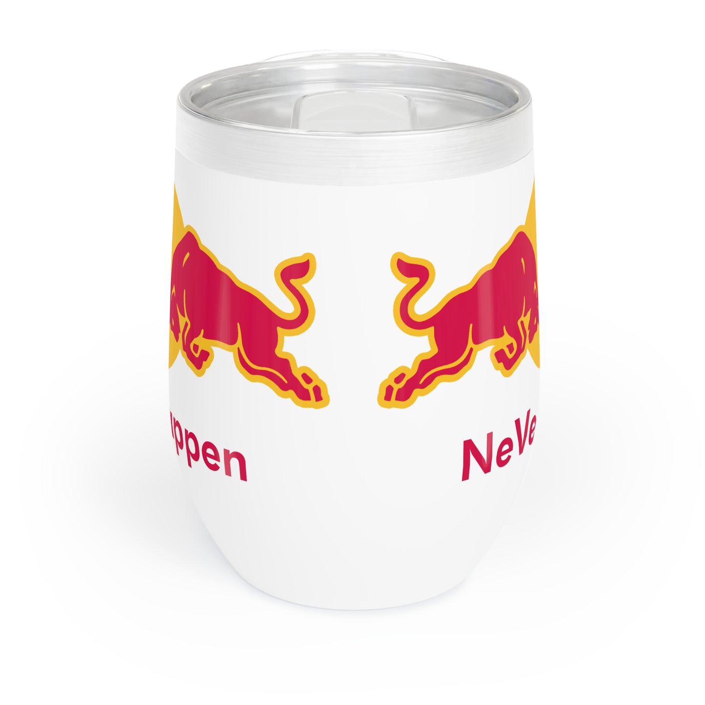 NeVerStappen Red Bull Formula 1 F1 Max Verstappen Wine Tumbler Tumblers F1 Max Verstappen Red Bull Printify