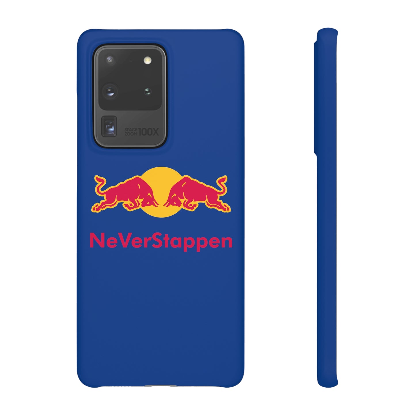 NeVerStappen Red Bull Formula 1 F1 Max Verstappen Snap Case Samsung Galaxy S20 Ultra Matte Mobile Phone Cases F1 Max Verstappen Red Bull Printify