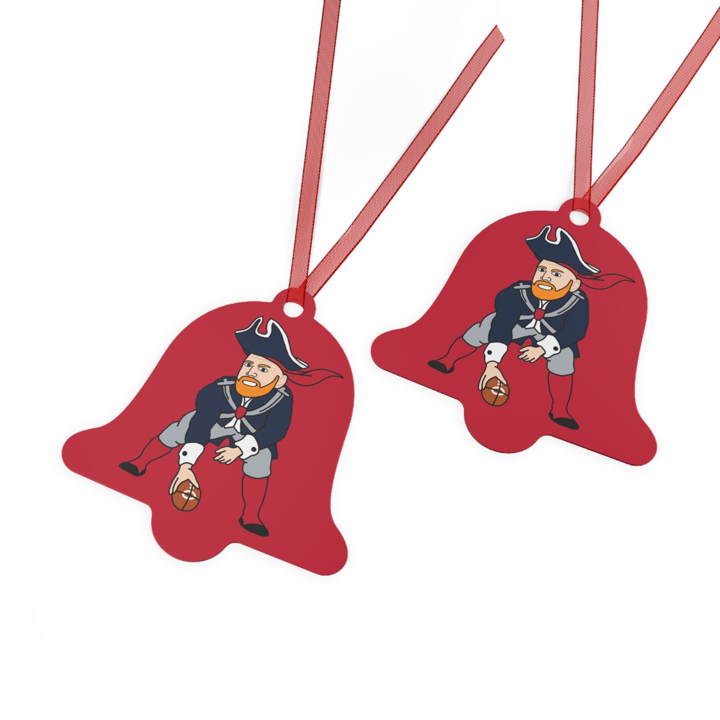 Bill Burrdy New England Patriots NFL Tom Brady Bill Burr Metal Ornaments Next Cult Brand American Football, Bill Burr, Monday Morning Podcast, New England Patriots, NFL, Podcasts, Stand-up Comedy