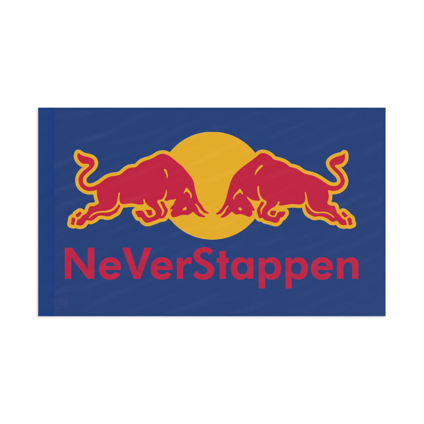 NeVerStappen Red Bull Formula 1 F1 Max Verstappen Flag Flags F1 Max Verstappen Red Bull Printify