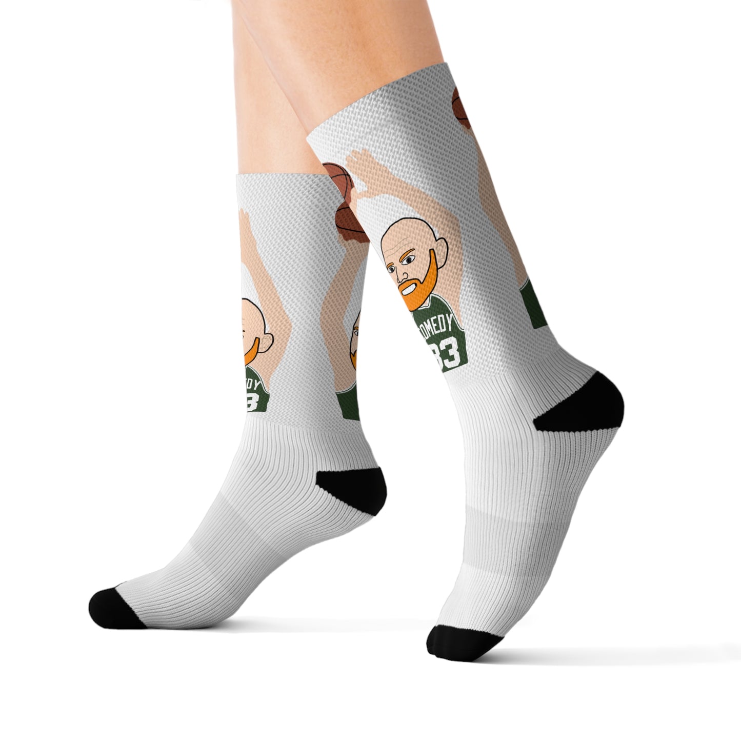 Bill Burrd Boston Celtics Larry Bird Bill Burr Socks Socks Basketball Bill Burr Boston Celtics Monday Morning Podcast NBA Podcasts Stand-up Comedy Printify