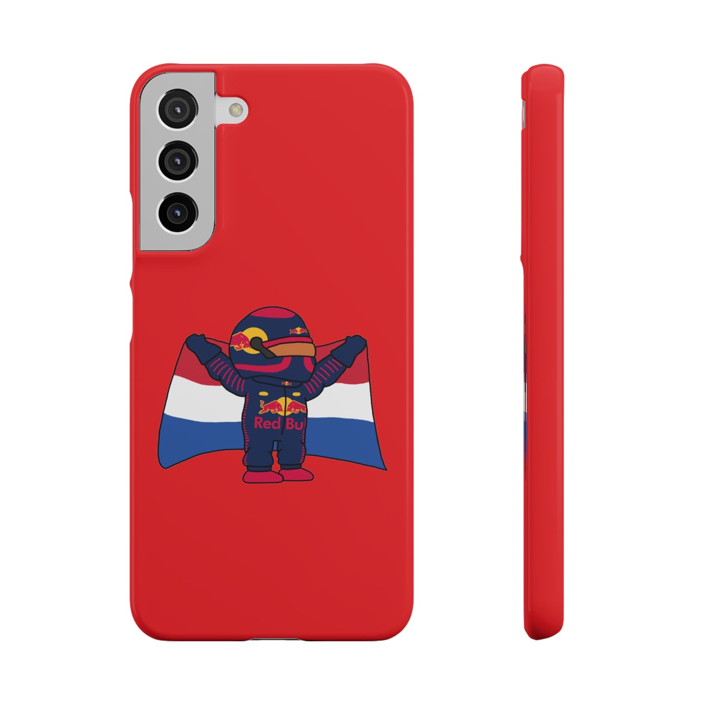 NeVerStappen Red Bull Formula 1 F1 Max Verstappen Snap Case Samsung Galaxy S22 Plus Glossy Mobile Phone Cases F1 Max Verstappen Red Bull Printify