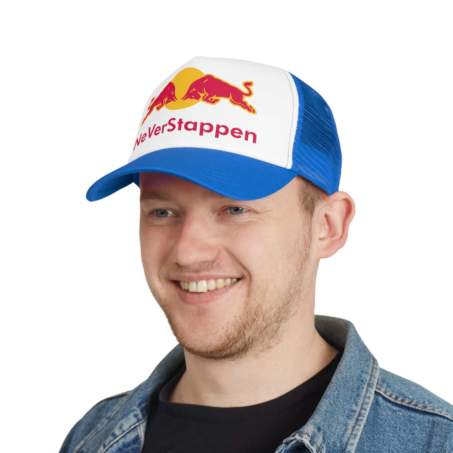 NeVerStappen Red Bull Formula 1 F1 Max Verstappen Mesh Cap Next Cult Brand F1, Max Verstappen, Red Bull