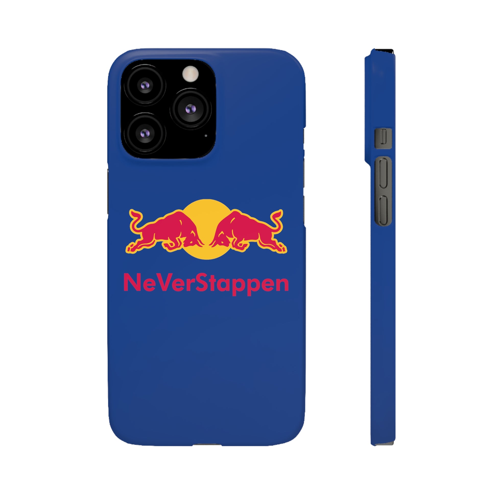 NeVerStappen Red Bull Formula 1 F1 Max Verstappen Snap Case iPhone 13 Pro Matte Mobile Phone Cases F1 Max Verstappen Red Bull Printify