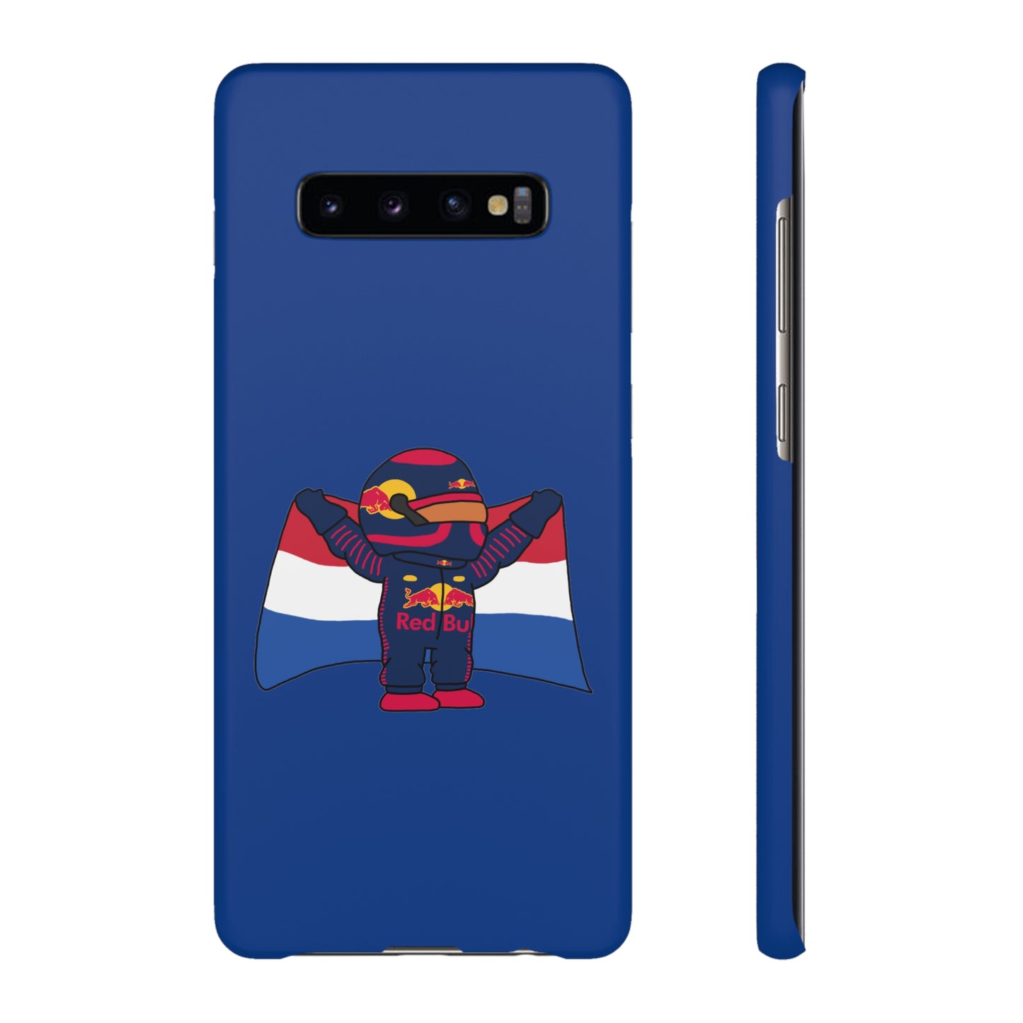 NeVerStappen Red Bull Formula 1 F1 Max Verstappen Snap Case Samsung Galaxy S10 Plus Matte Mobile Phone Cases F1 Max Verstappen Red Bull Printify