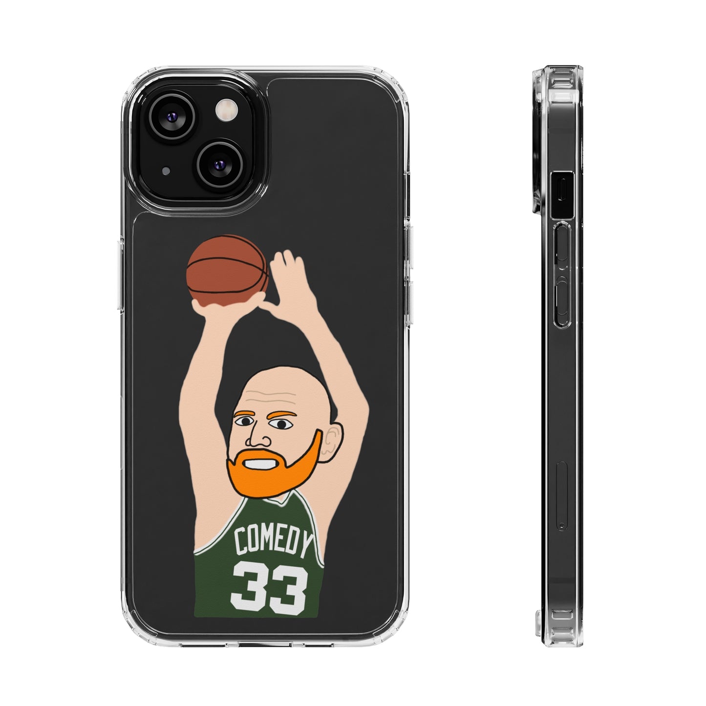 Bill Burrd Boston Celtics Larry Bird Bill Burr Clear Case Next Cult Brand