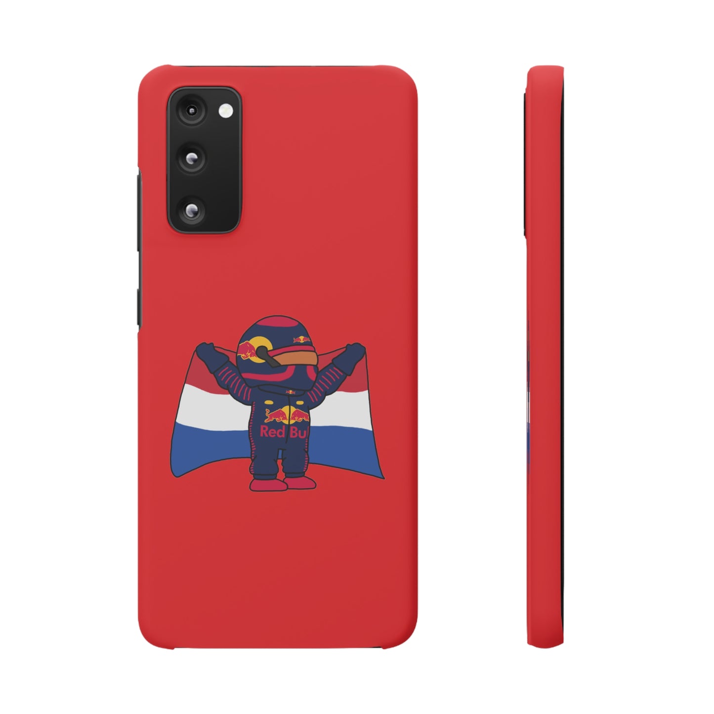 NeVerStappen Red Bull Formula 1 F1 Max Verstappen Snap Case Samsung Galaxy S20 FE Matte Mobile Phone Cases F1 Max Verstappen Red Bull Printify