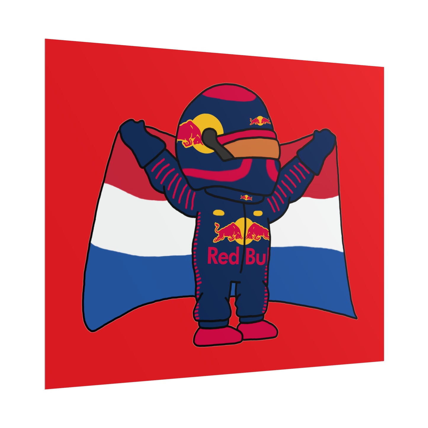 NeVerStappen Red Bull Formula 1 F1 Max Verstappen Poster Posters F1 Max Verstappen Red Bull Printify