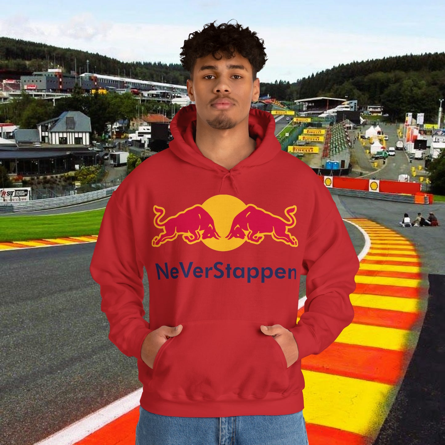 Max Verstappen Hoodie Verstappen Jumper Red Bull Pullover F1 Hoodie Formula 1 Hoodie F1 Gift Formula 1 Gift Red Bull Fan Gift Racing Gift Red Hoodies F1 Max Verstappen Red Bull Printify