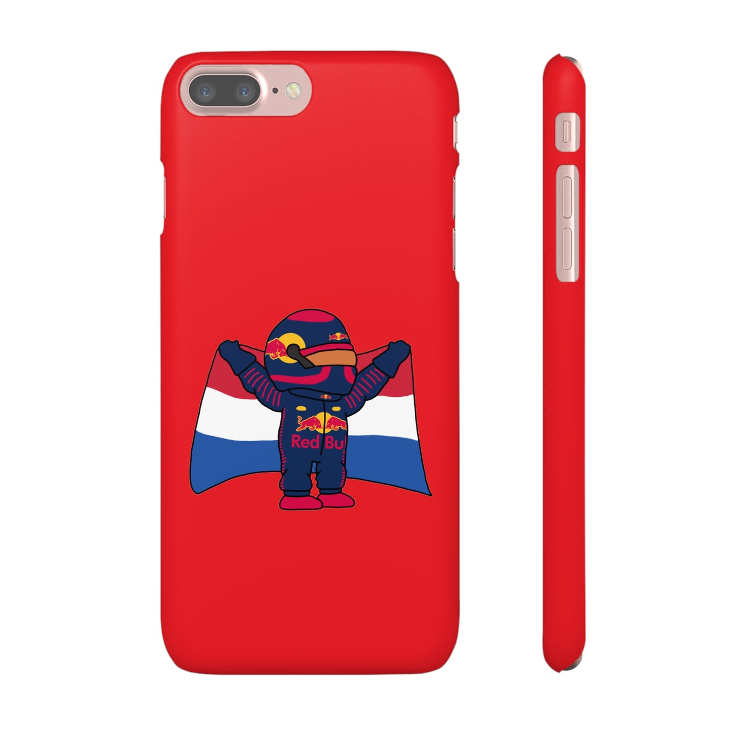 NeVerStappen Red Bull Formula 1 F1 Max Verstappen Snap Case iPhone 7 Plus Matte Mobile Phone Cases F1 Max Verstappen Red Bull Printify