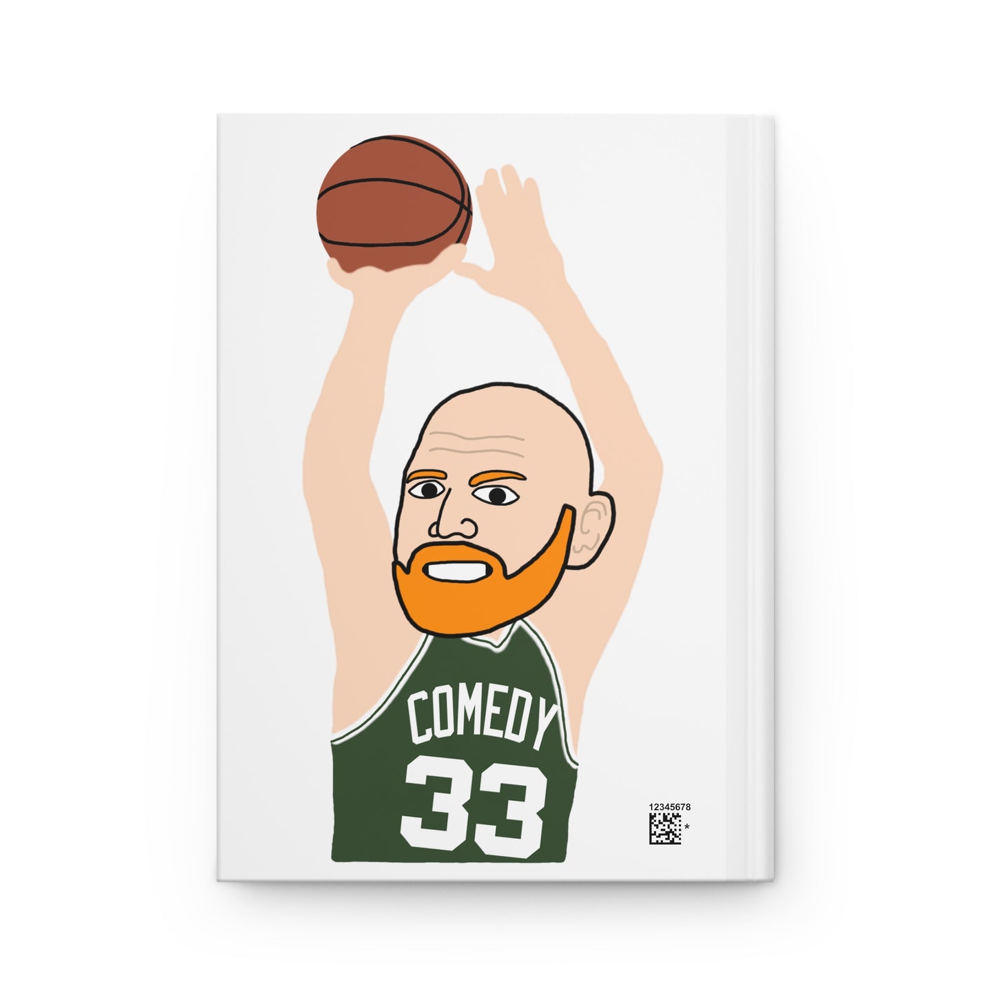 Bill Burrd Boston Celtics Larry Bird Bill Burr Hardcover Journal Notebooks Basketball Bill Burr Boston Celtics Monday Morning Podcast NBA Podcasts Stand-up Comedy Printify