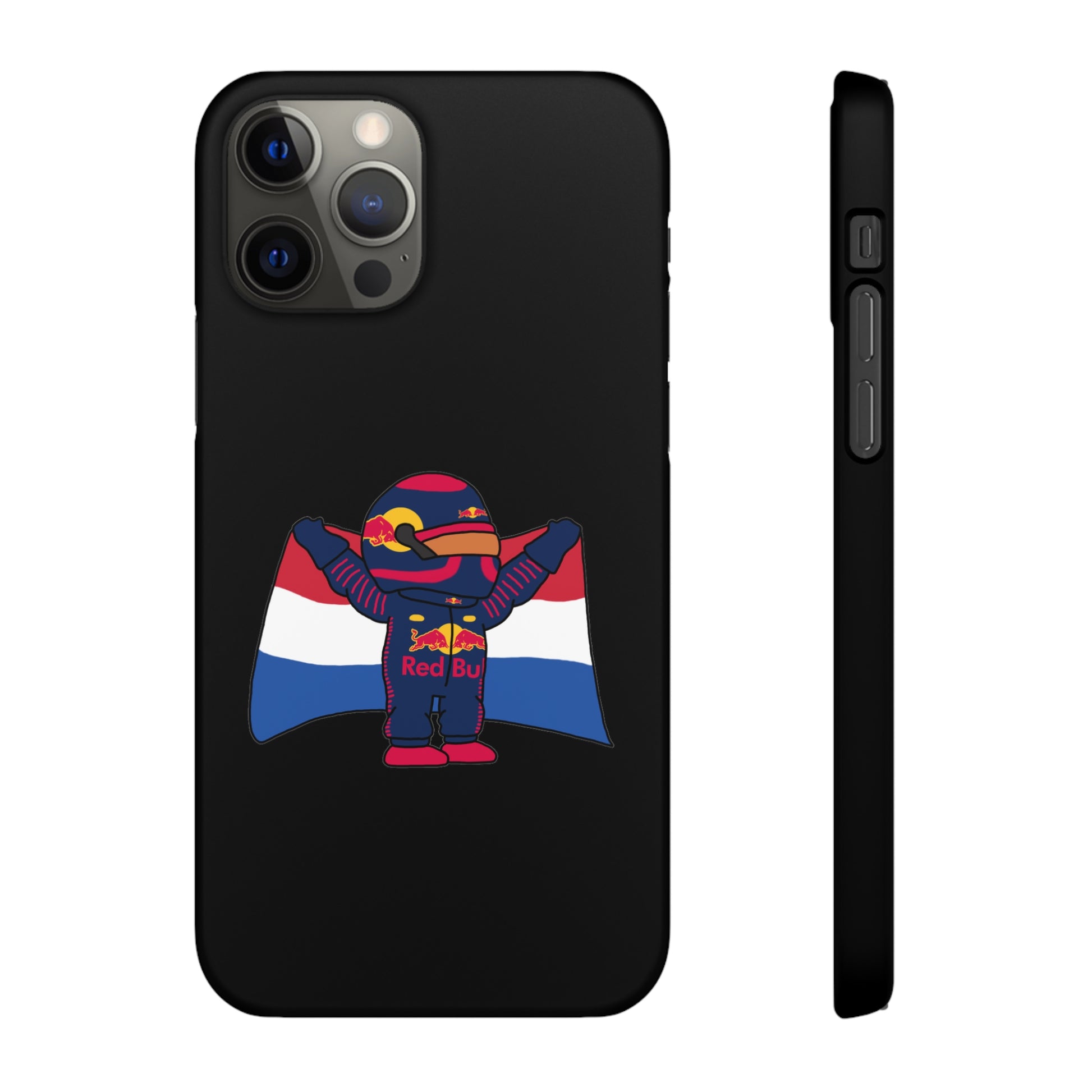 NeVerStappen Red Bull Formula 1 F1 Max Verstappen Snap Case iPhone 12 Pro Matte Mobile Phone Cases F1 Max Verstappen Red Bull Printify