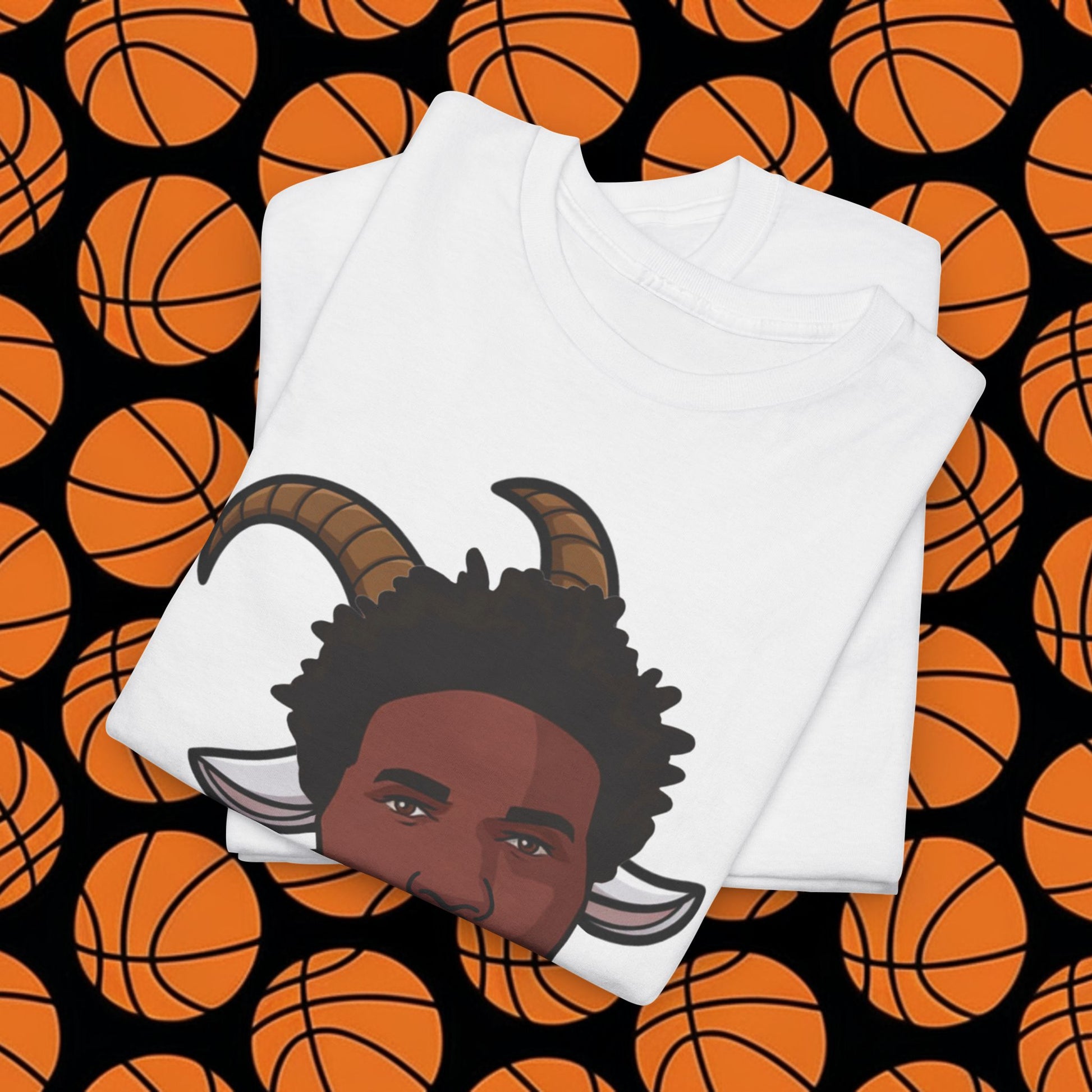 Joel Embiid G.O.A.T. T-Shirt - Funny Basketball Meme Casual Top - Greatest of All Time Tee for Basketball Fans - Perfect Gift for Joel Embiid Fans T-shirts Basketball G.O.A.T. Joel Embiid NBA Philadelphia 76ers Printify