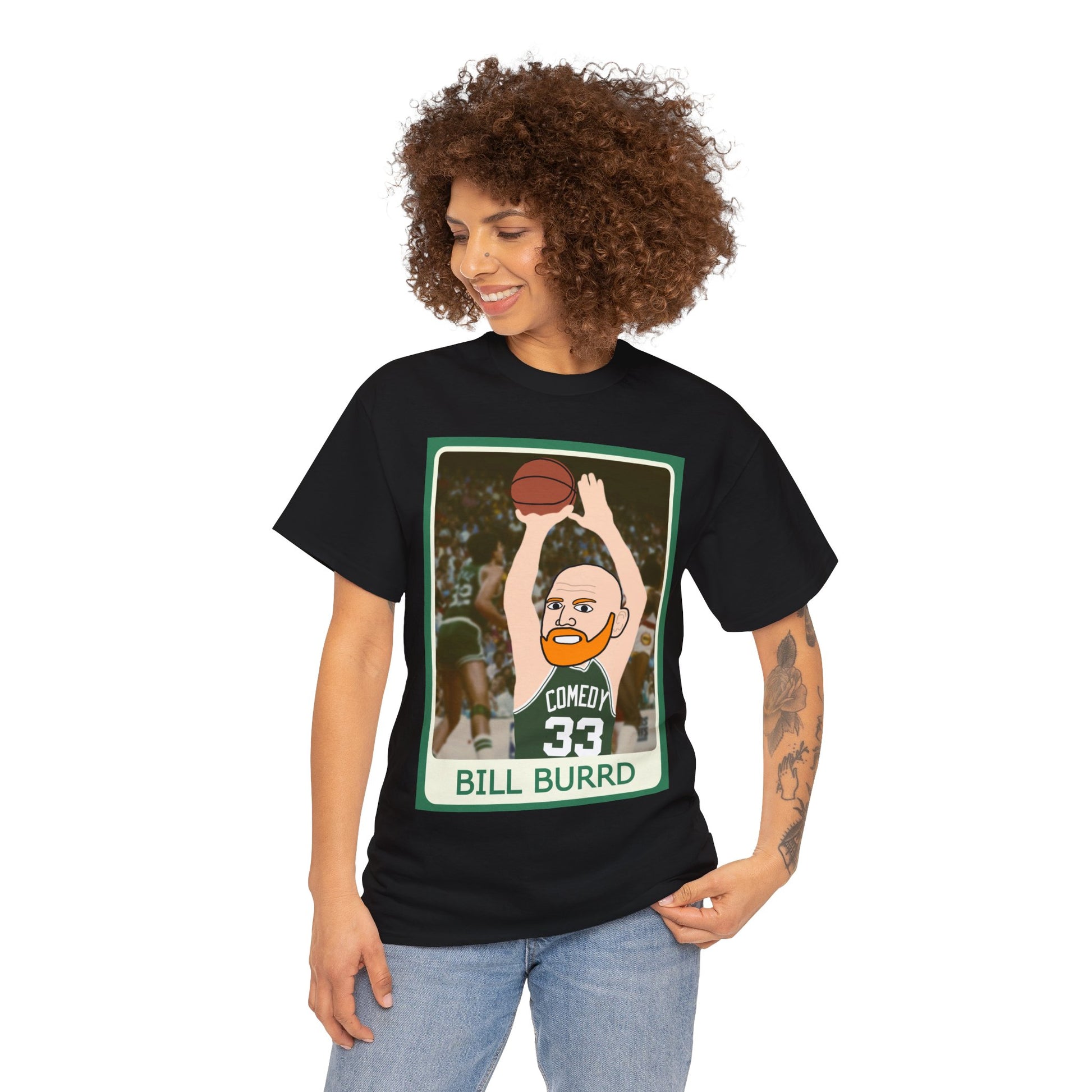 Bill Burr T-shirt Boston Celtics Tshirt Larry Bird Shirt Monday Morning Podcast Merch Podcast Gift Celtics Fan Gift Basketball Fan Gift T-shirts Basketball Bill Burr Boston Celtics Monday Morning Podcast NBA Podcasts Stand-up Comedy Printify