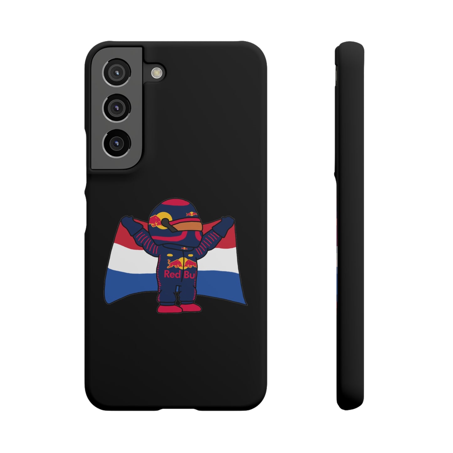 NeVerStappen Red Bull Formula 1 F1 Max Verstappen Snap Case Samsung Galaxy S22 Matte Mobile Phone Cases F1 Max Verstappen Red Bull Printify