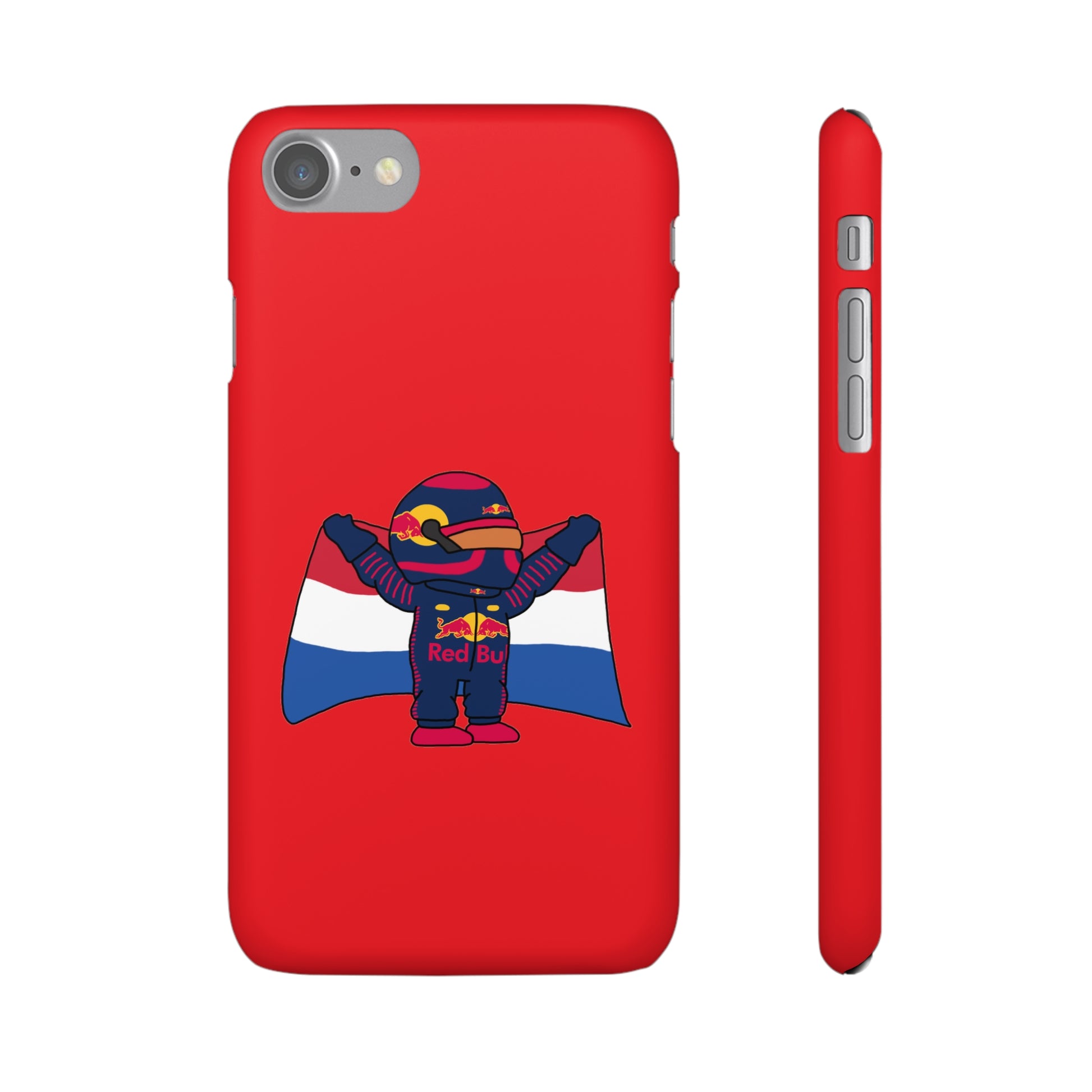 NeVerStappen Red Bull Formula 1 F1 Max Verstappen Snap Case iPhone 7 Matte Mobile Phone Cases F1 Max Verstappen Red Bull Printify