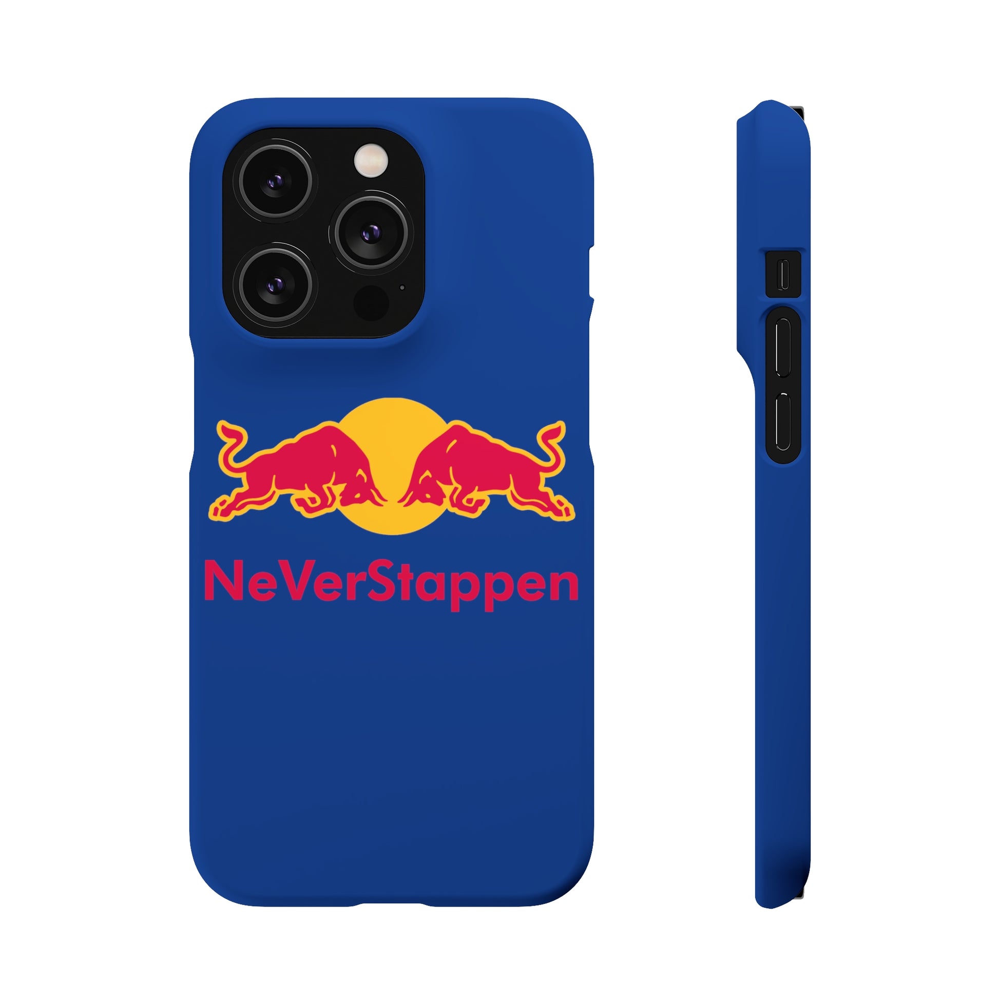 NeVerStappen Red Bull Formula 1 F1 Max Verstappen Snap Case iPhone 14 Pro Matte Mobile Phone Cases F1 Max Verstappen Red Bull Printify