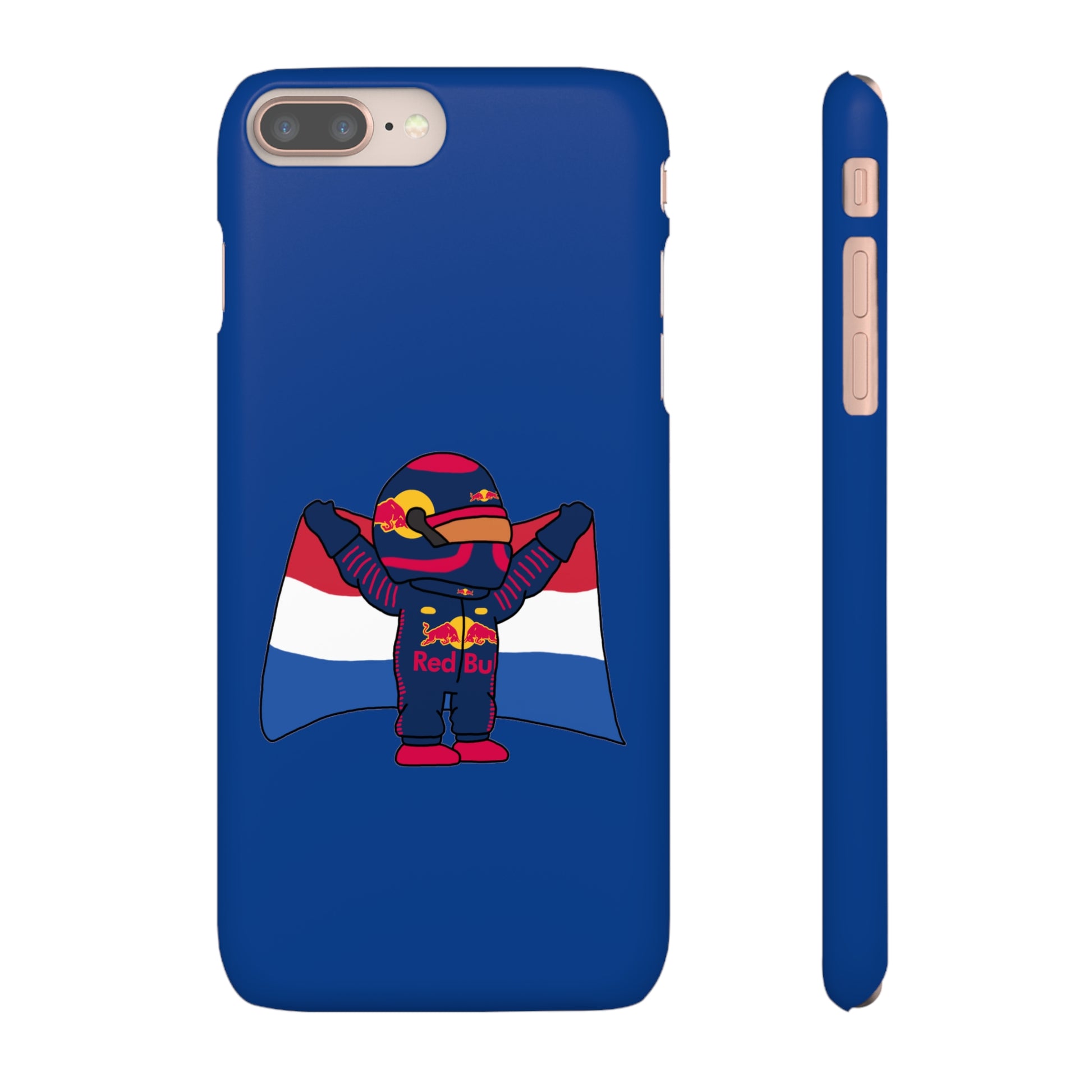 NeVerStappen Red Bull Formula 1 F1 Max Verstappen Snap Case iPhone 8 Plus Matte Mobile Phone Cases F1 Max Verstappen Red Bull Printify