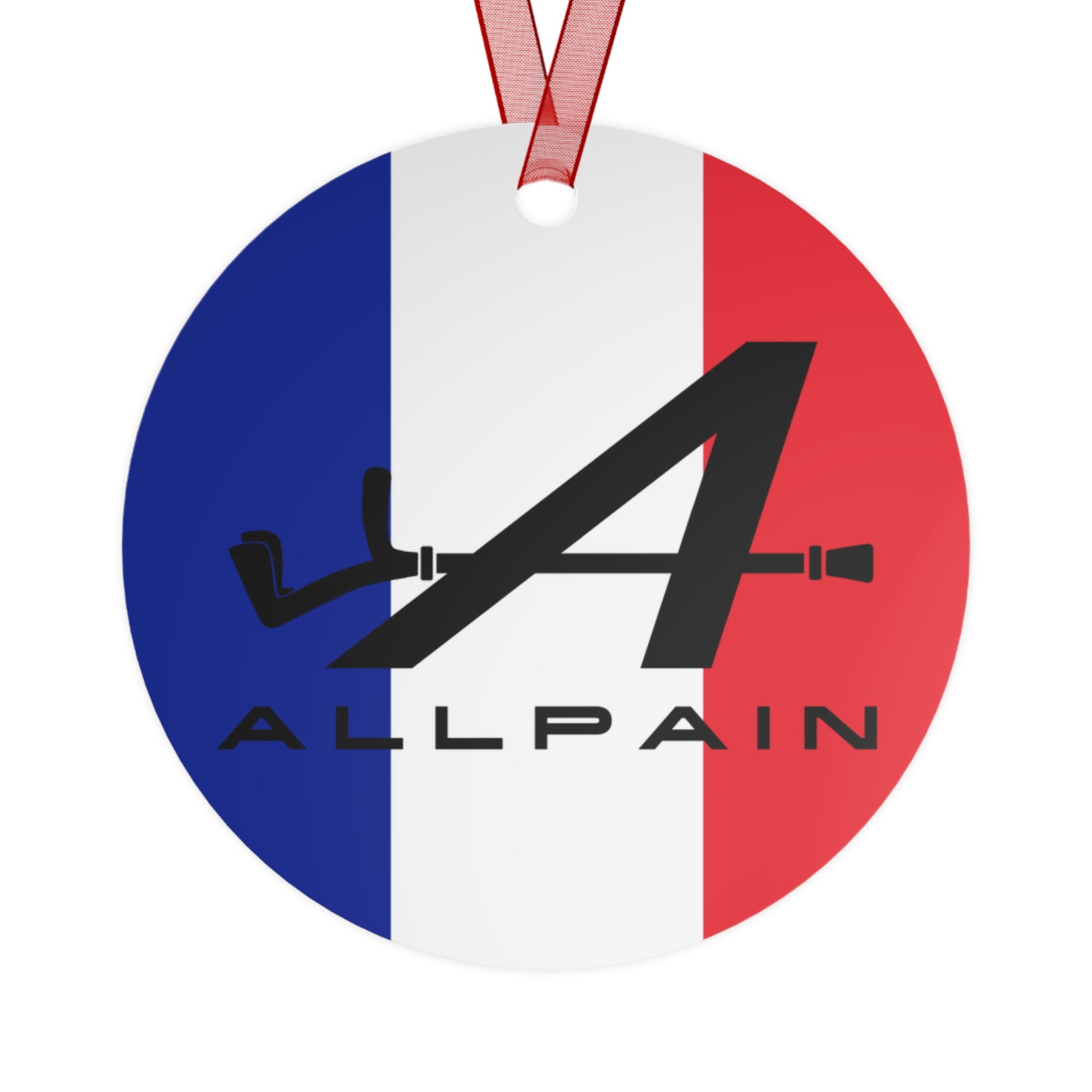 Allpain Alpine F1 Formula 1 Pierre Gasly Esteban Ocon Metal Ornament Next Cult Brand Alpine, F1