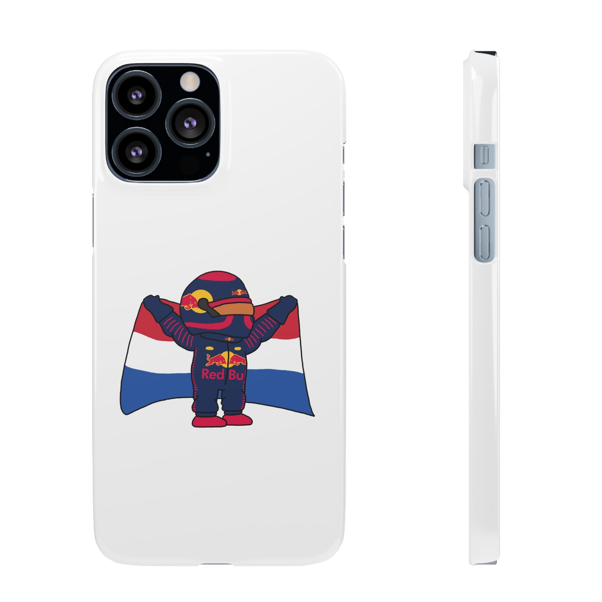 NeVerStappen Red Bull Formula 1 F1 Max Verstappen Snap Case iPhone 13 Pro Max Glossy Mobile Phone Cases F1 Max Verstappen Red Bull Printify