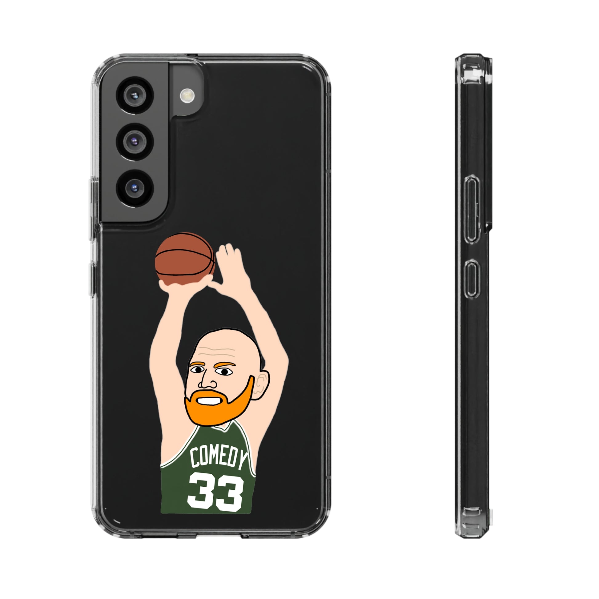 Bill Burrd Boston Celtics Larry Bird Bill Burr Clear Case Next Cult Brand