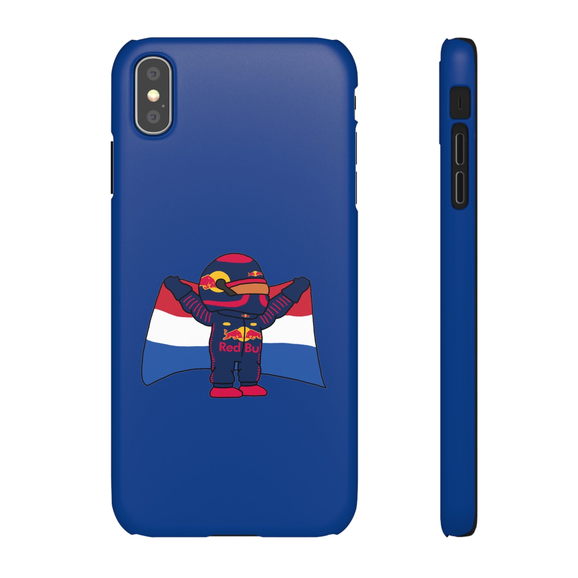 NeVerStappen Red Bull Formula 1 F1 Max Verstappen Snap Case iPhone XS MAX Matte Mobile Phone Cases F1 Max Verstappen Red Bull Printify